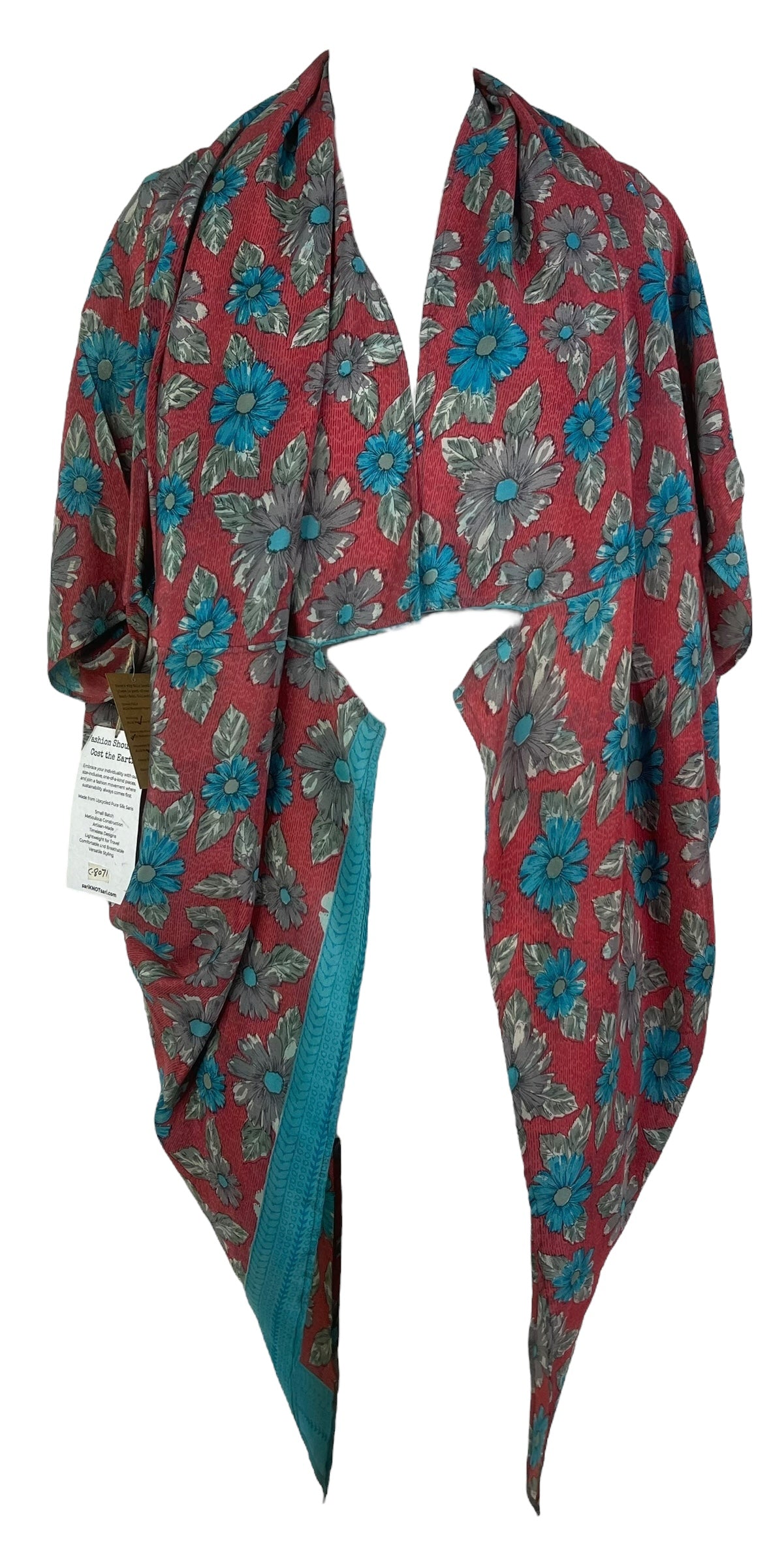 PRC8071 Wabi Sabi Pure Silk Cardigan