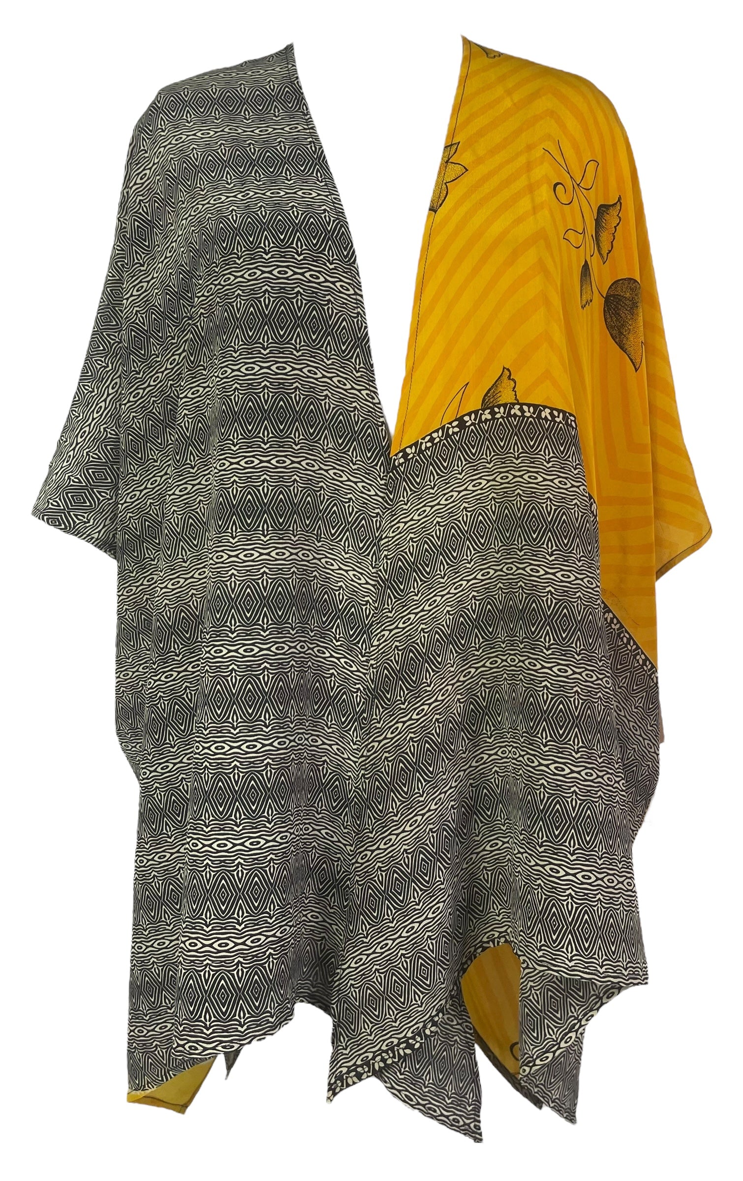 PRC8075 Wabi Sabi Pure Silk Cardigan