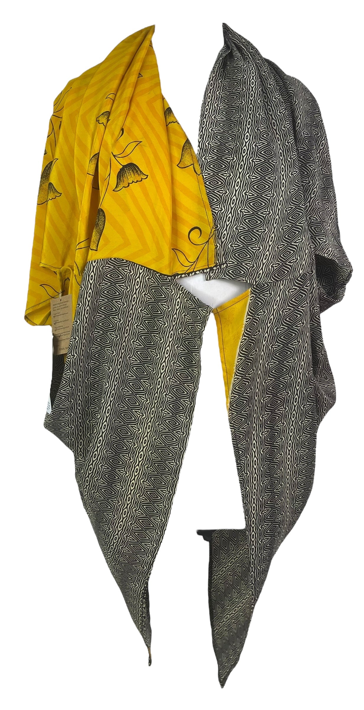 PRC8075 Wabi Sabi Pure Silk Cardigan