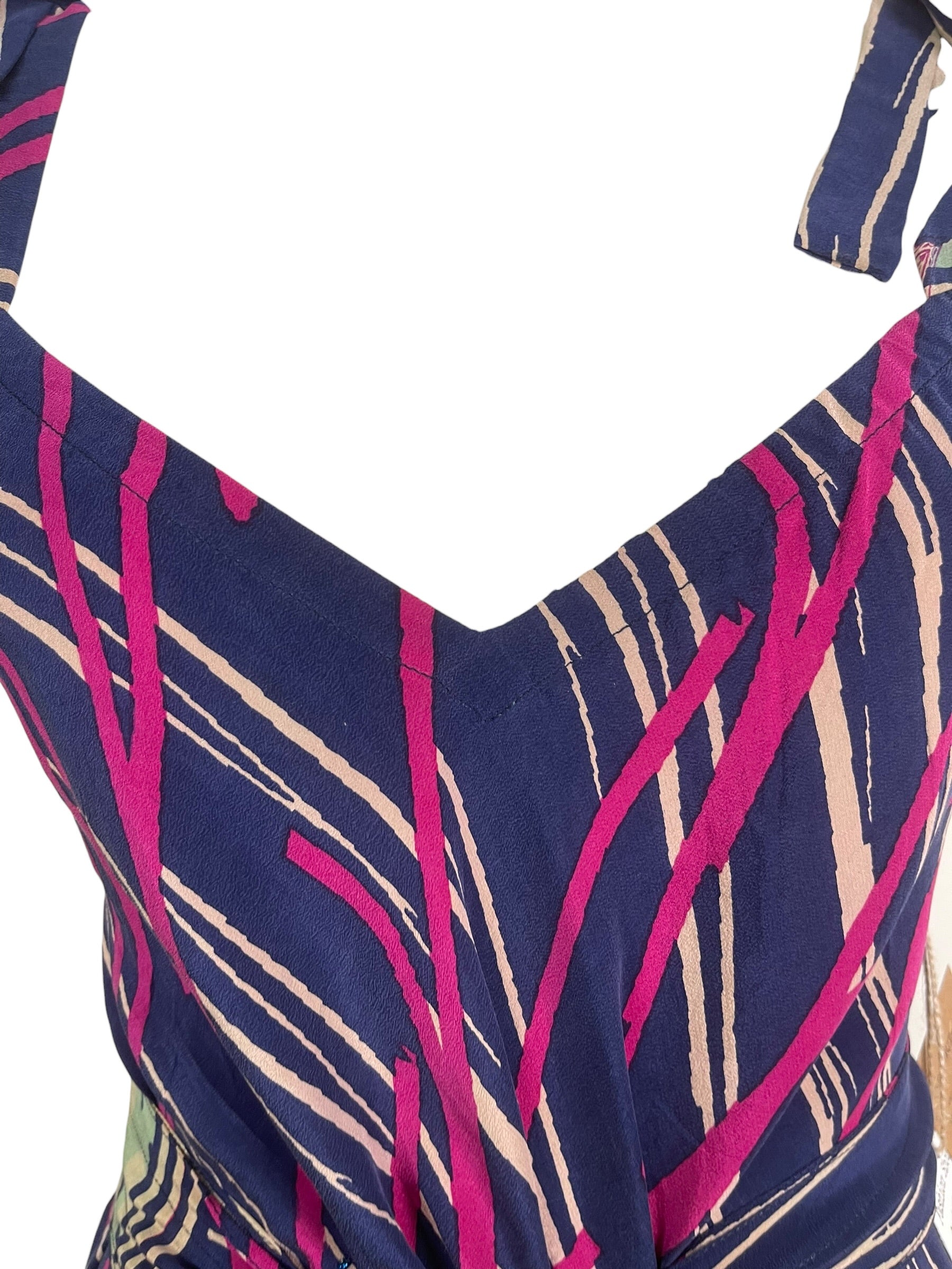 PRC8984 Wabi Sabi Pure Silk Maxi Dress with Belt