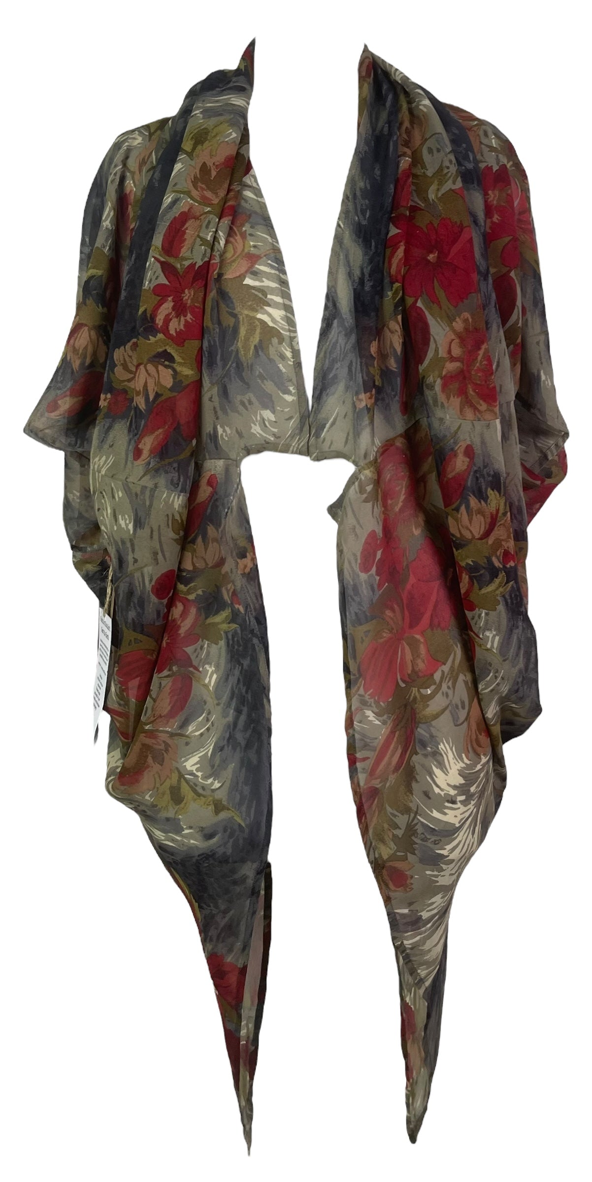 PREVIEW PRG8121 Sheer Wabi Sabi Pure Silk Cardigan