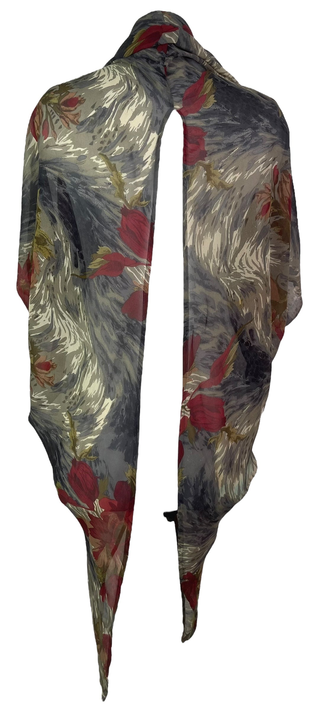 PREVIEW PRG8121 Sheer Wabi Sabi Pure Silk Cardigan