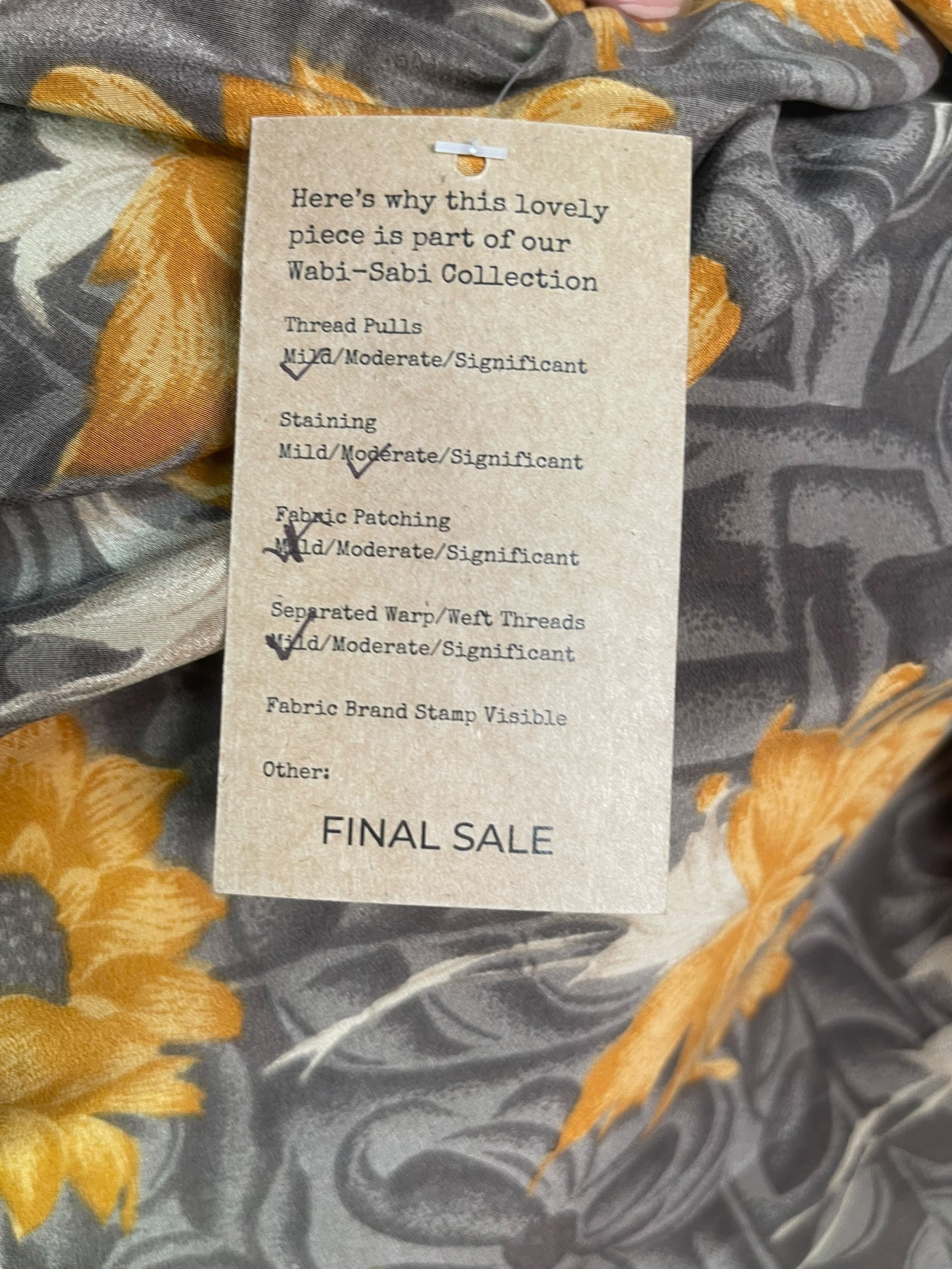 PRC8064 Wabi Sabi Pure Silk Cardigan