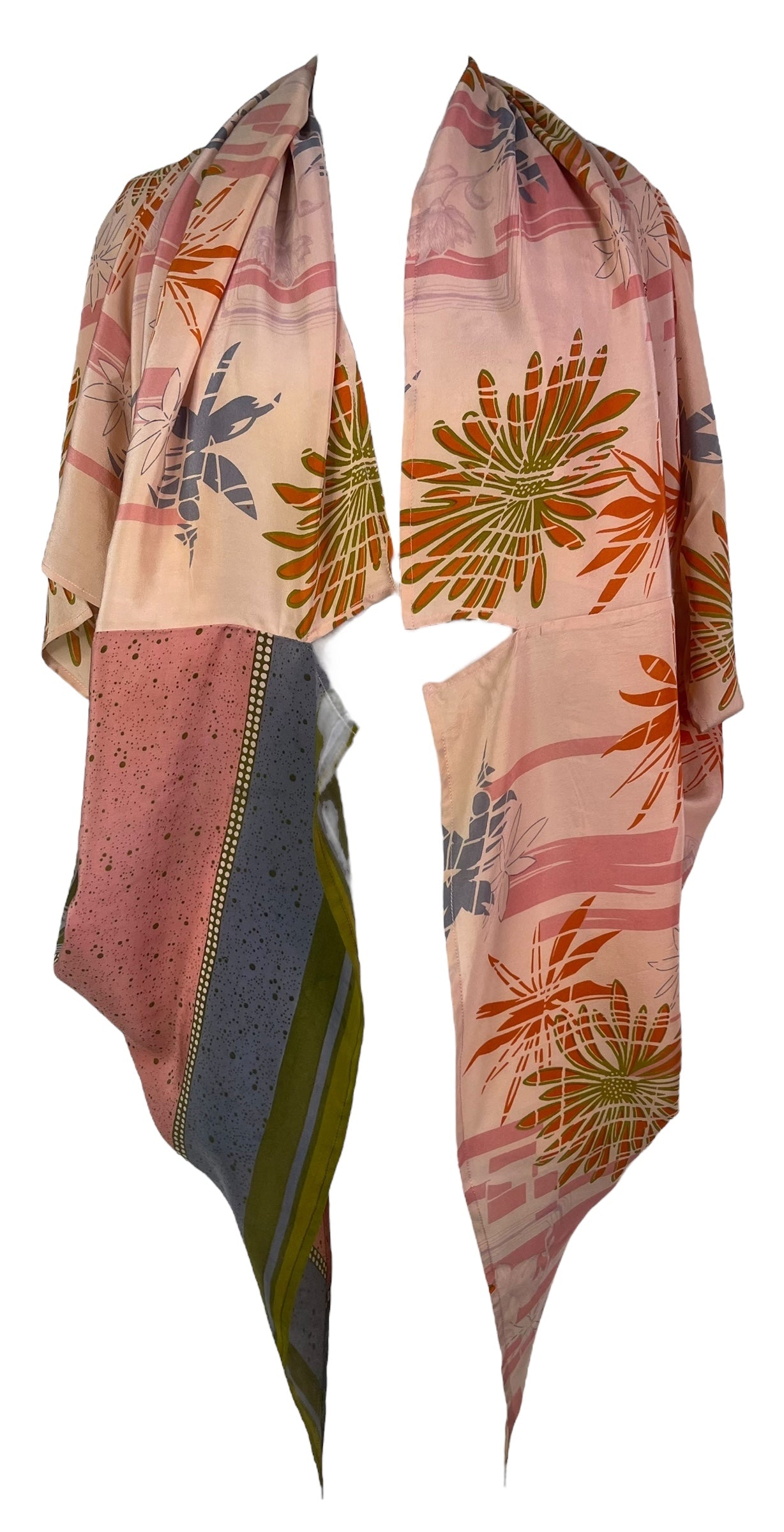 PRC8092 Wabi Sabi Pure Silk Cardigan