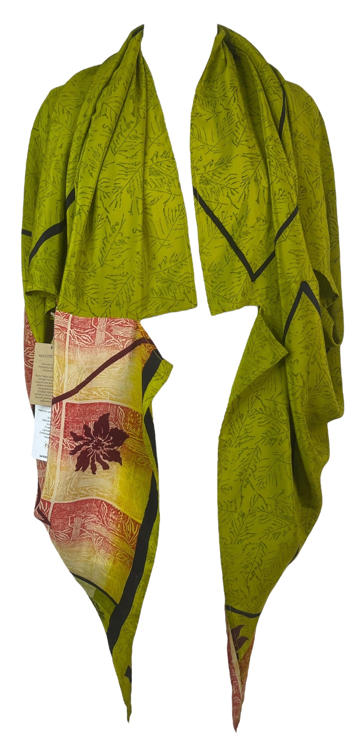 PRC8063 Wabi Sabi Pure Silk Cardigan