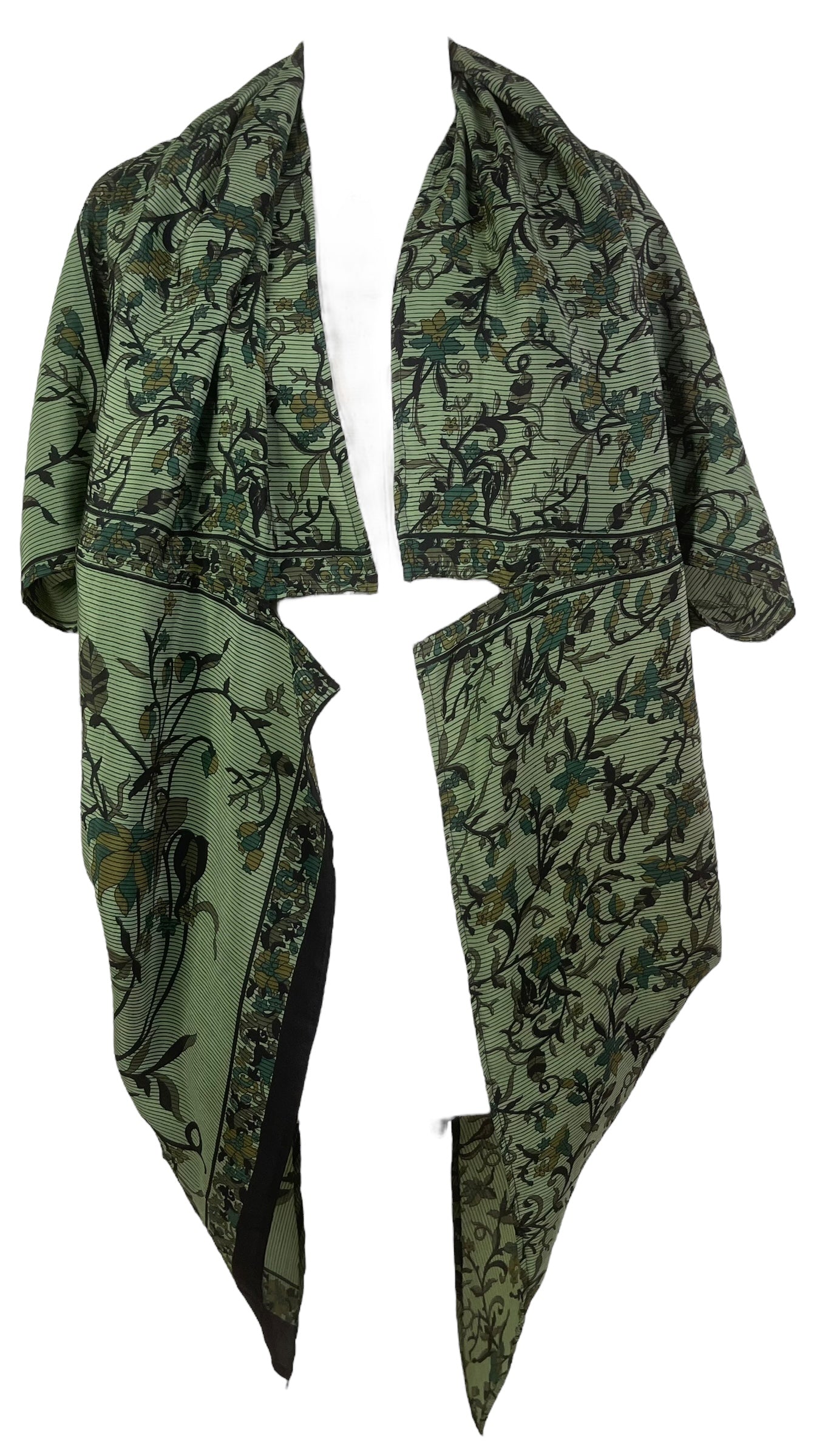 PRC8077 Wabi Sabi Pure Silk Cardigan