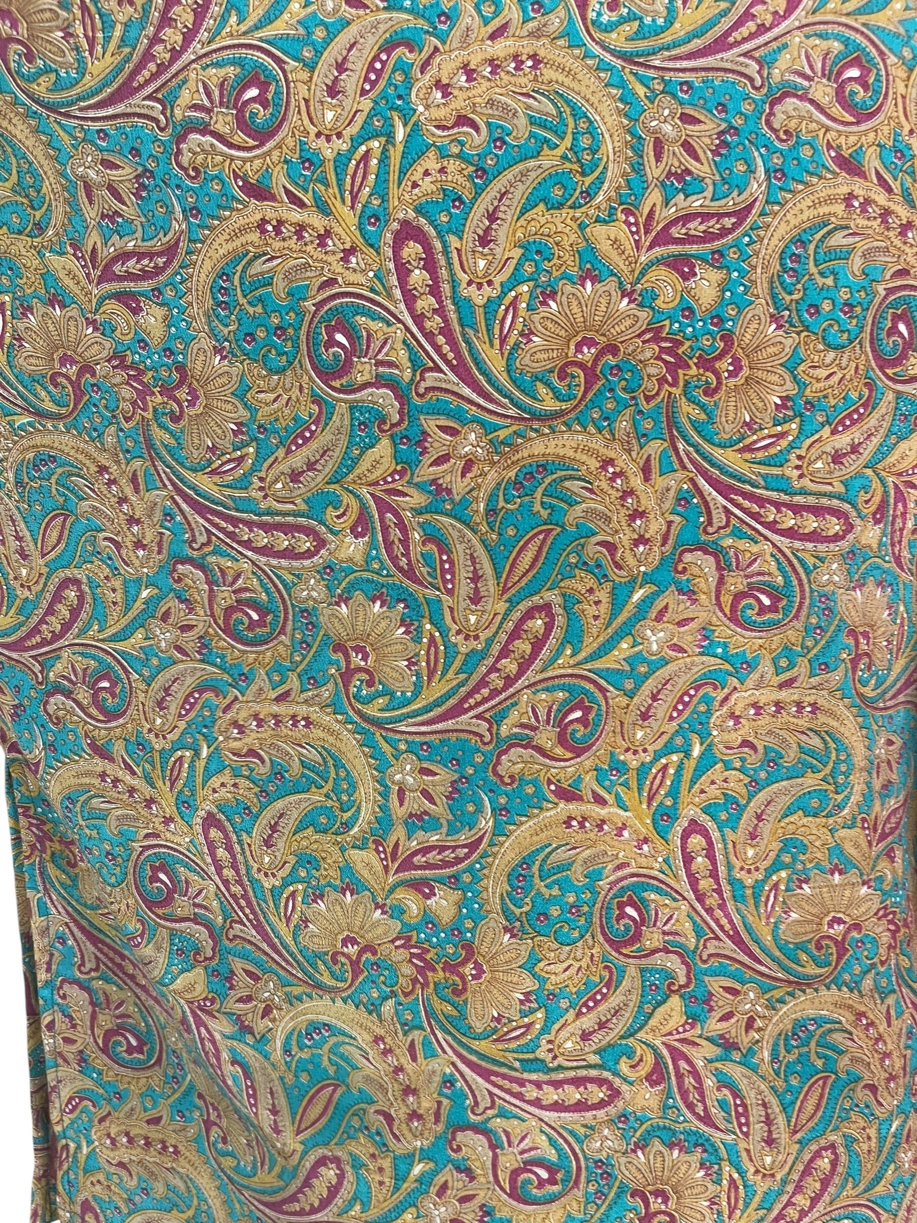 PRC9007 Avatar Pure Silk Side Slit Top