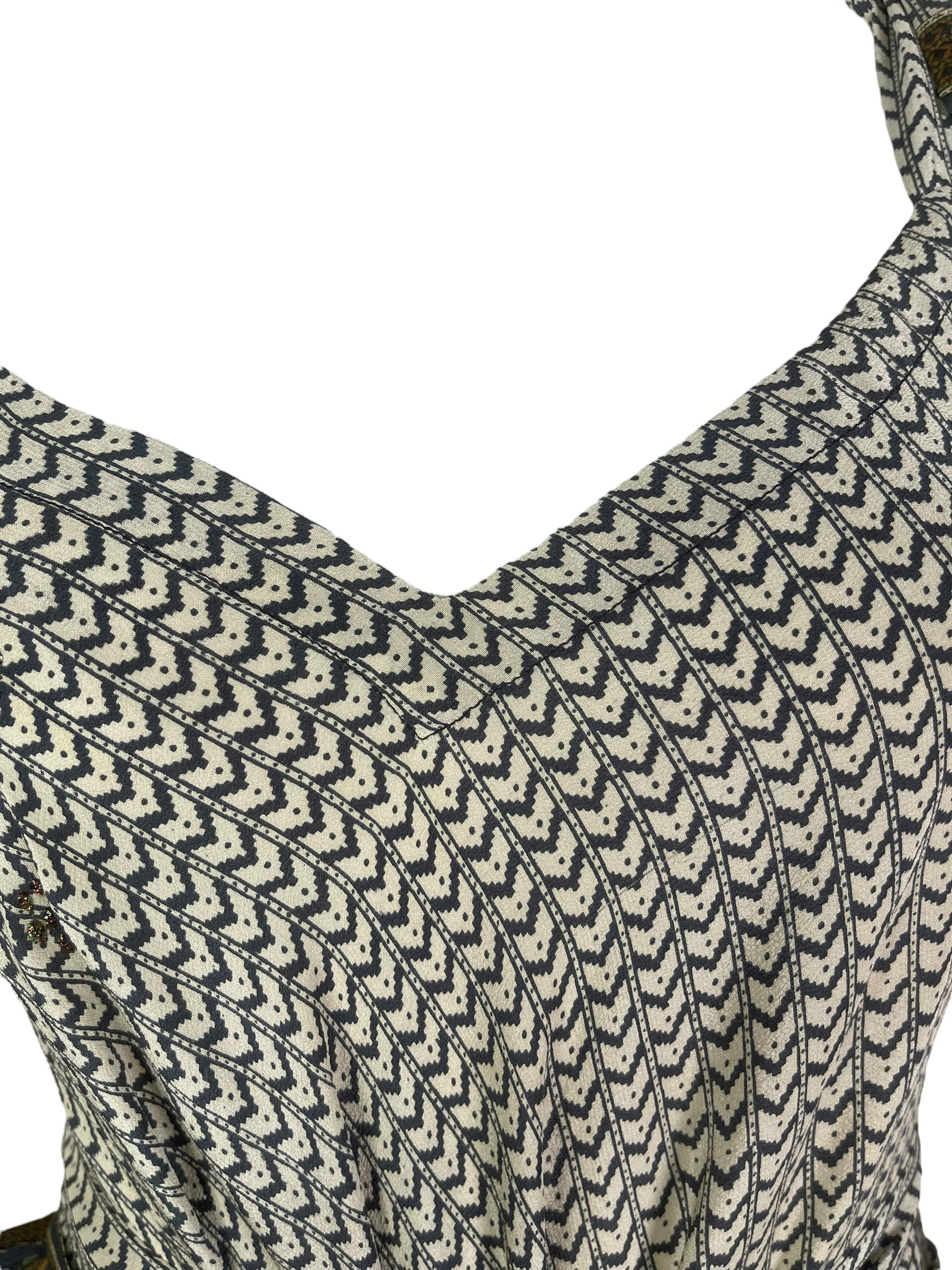 PRC8287 Avatar Pure Silk Maxi Dress with Belt