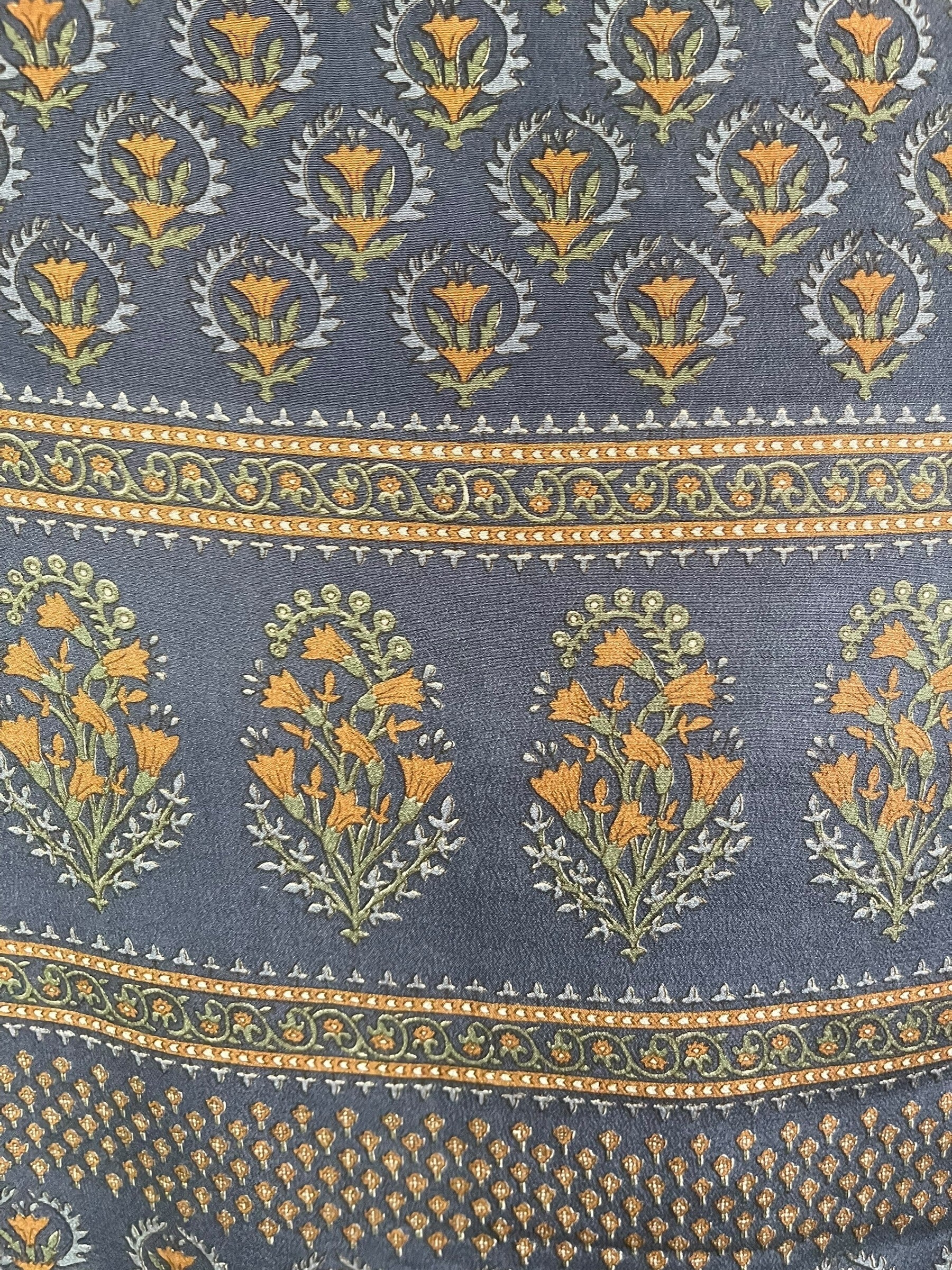 PRC8287 Avatar Pure Silk Maxi Dress with Belt