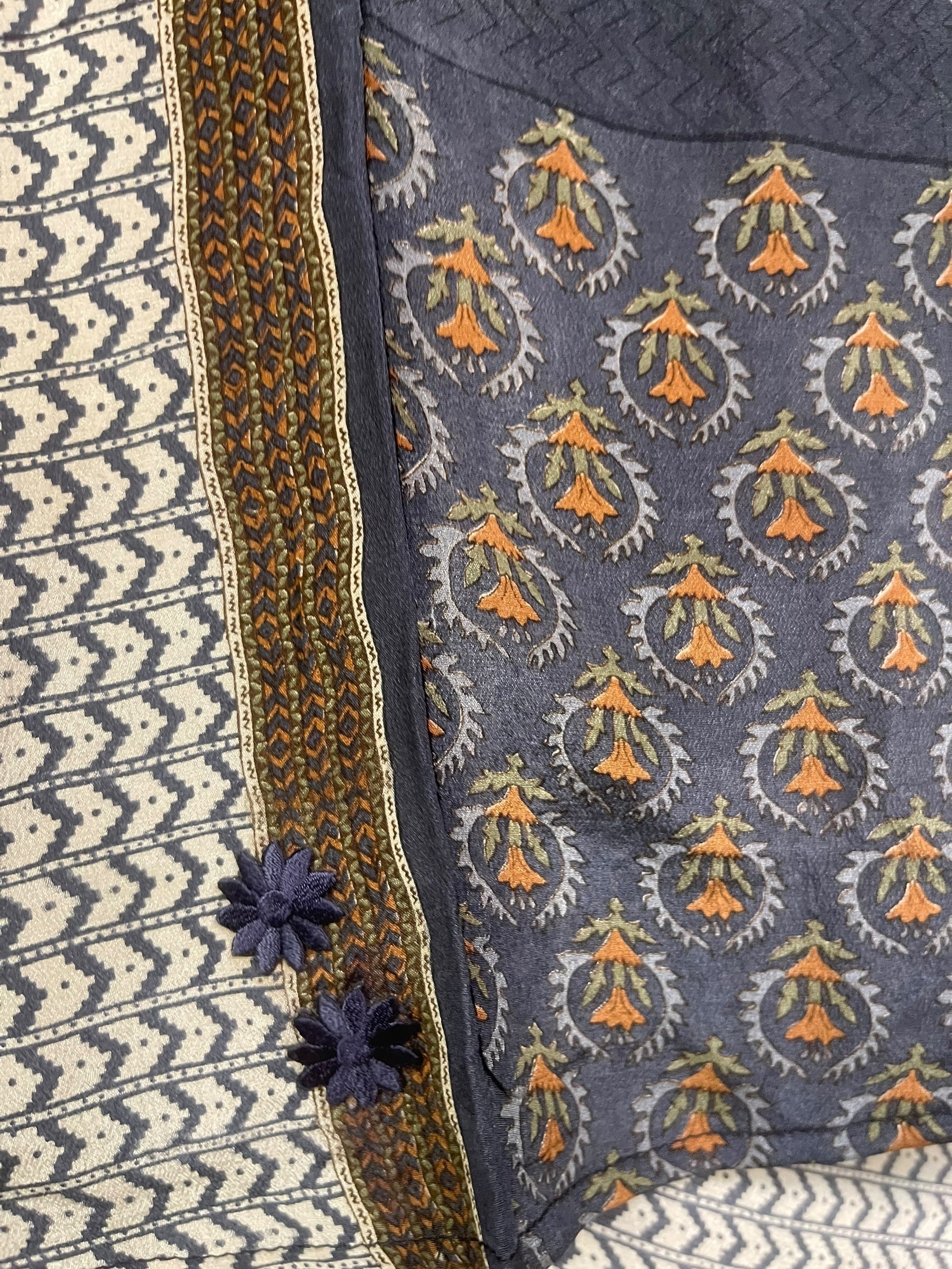 PRC8287 Avatar Pure Silk Maxi Dress with Belt