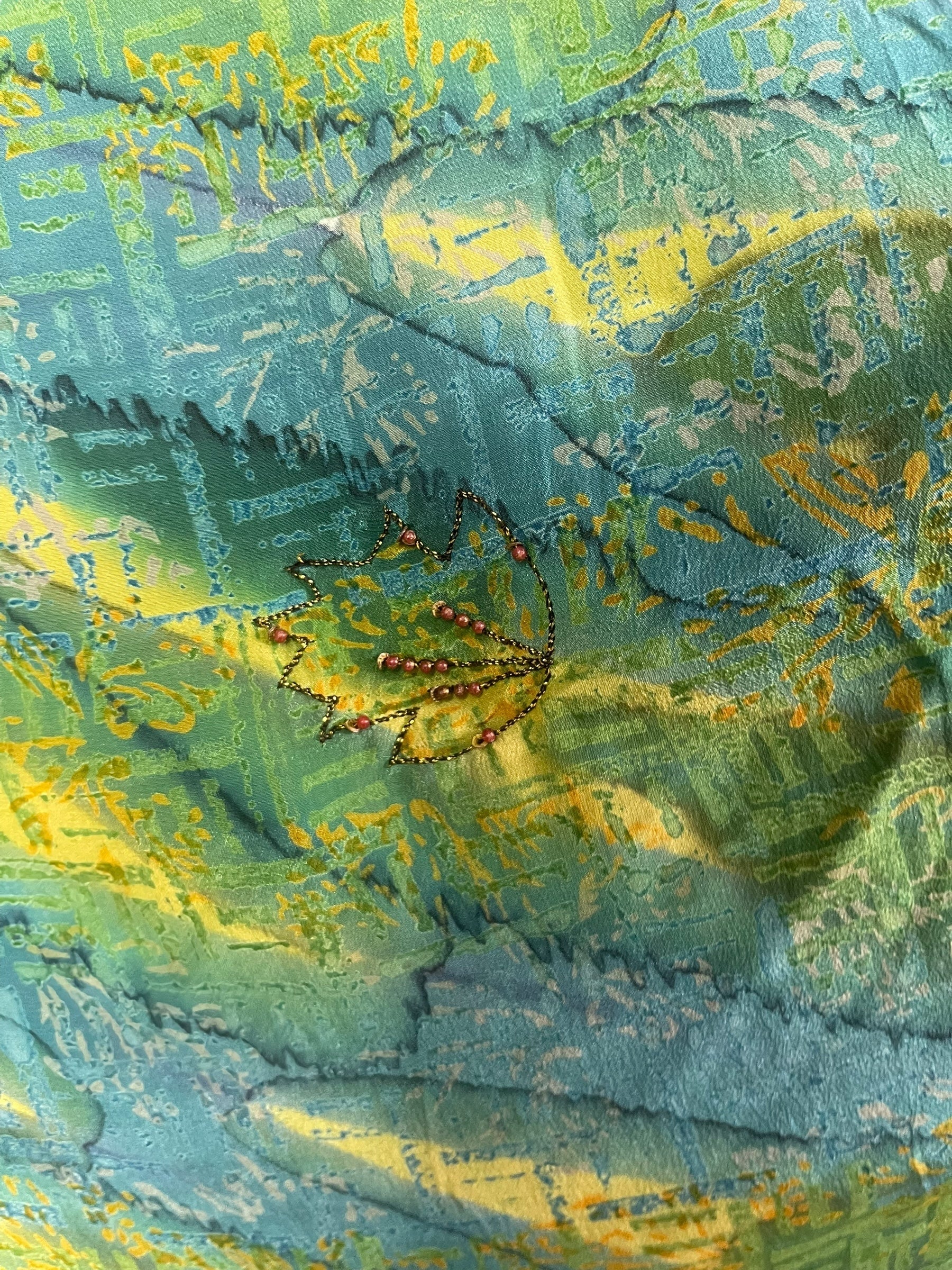 PRC7752 Avatar Pure Silk Maxi Dress with Belt