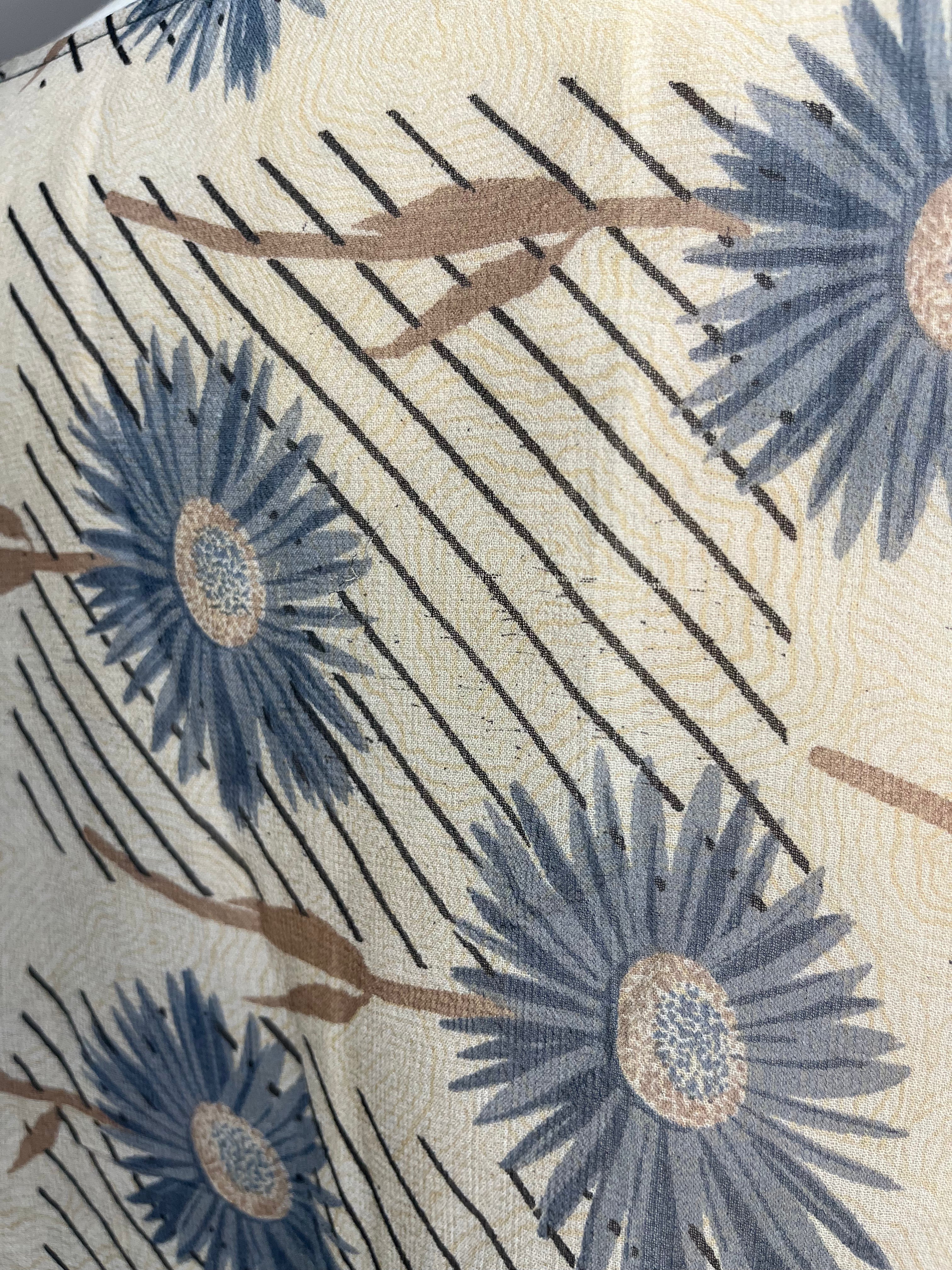 PRG8231 Sheer Wabi Sabi Pure Silk Side Slit Top