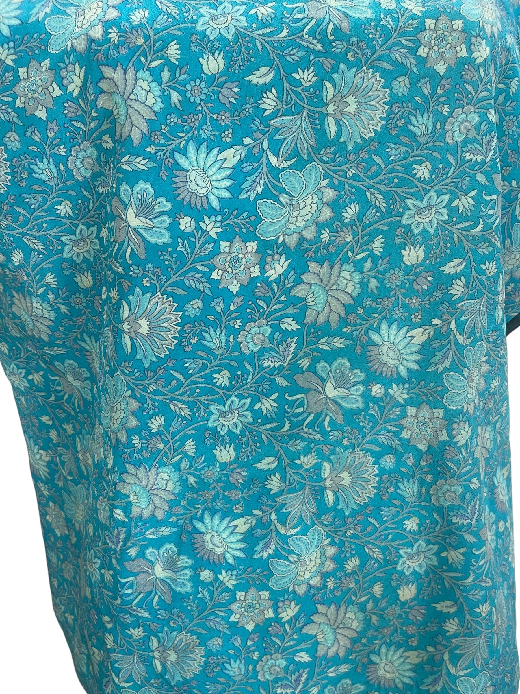 PRC8976 Wabi Sabi Pure Silk Side Slit Top