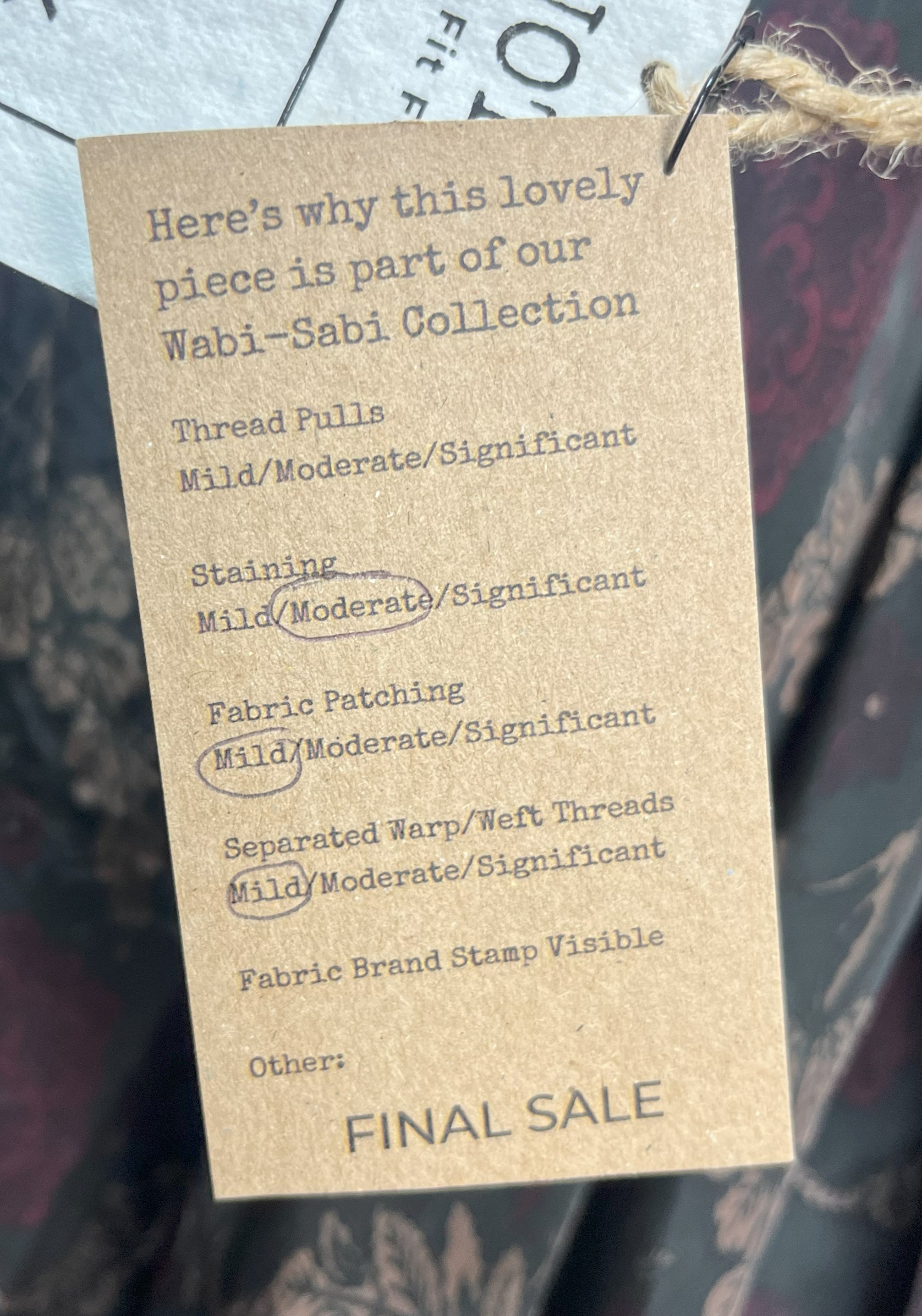 PRS8258 Wabi Sabi Pure Silk Maxi Kaftan