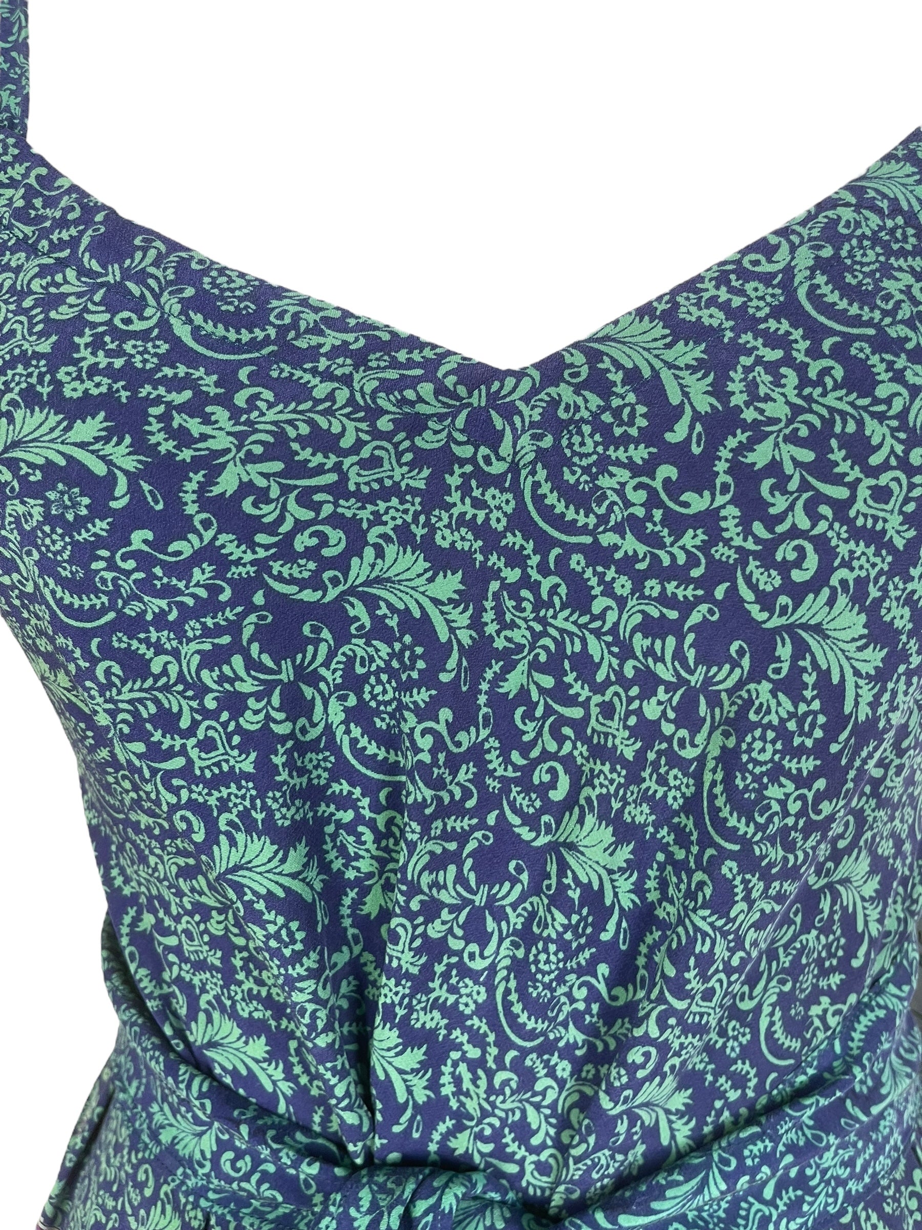 PRC7748 Avatar Pure Silk Maxi Dress with Belt