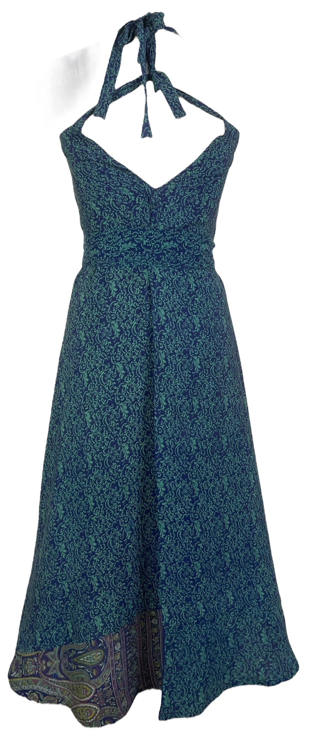 PRC7748 Avatar Pure Silk Maxi Dress with Belt