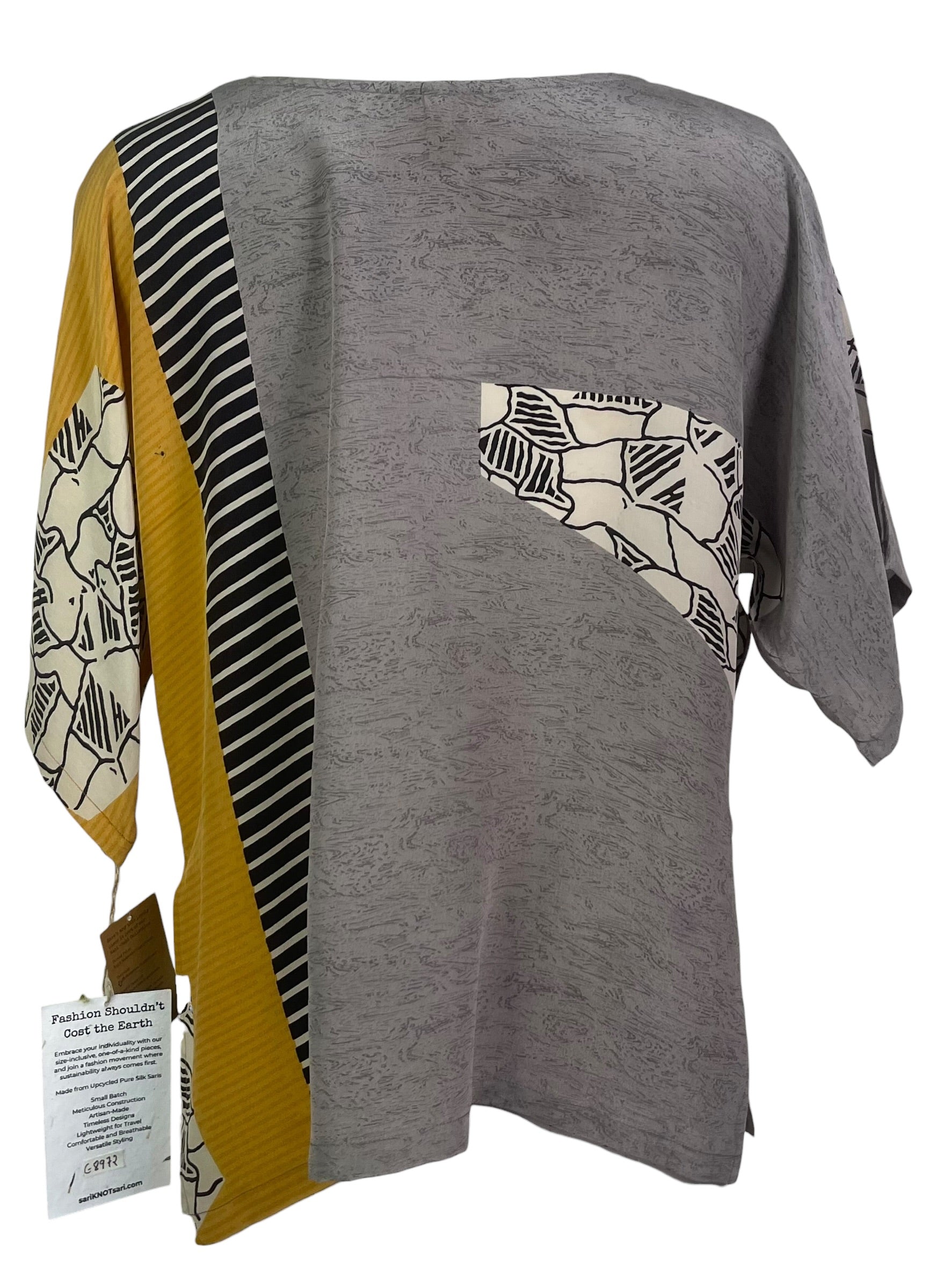 Releases Sunday at 8pm EST PRC8972 Wabi Sabi Pure Silk Side Slit Top