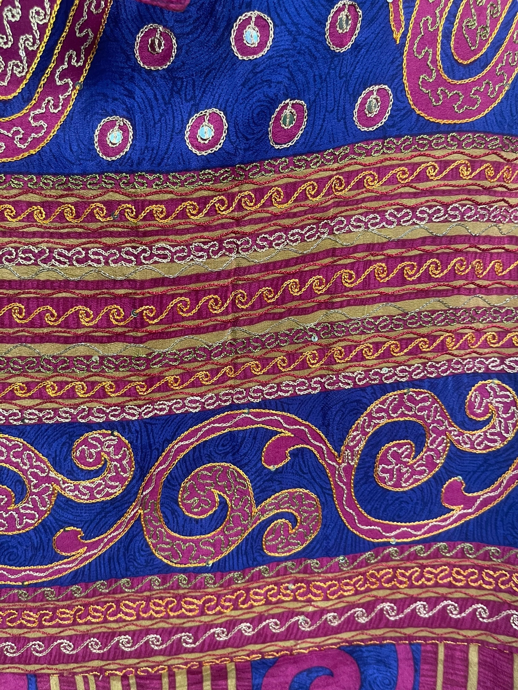 PRC8277 Avatar Pure Silk Maxi Dress with Belt