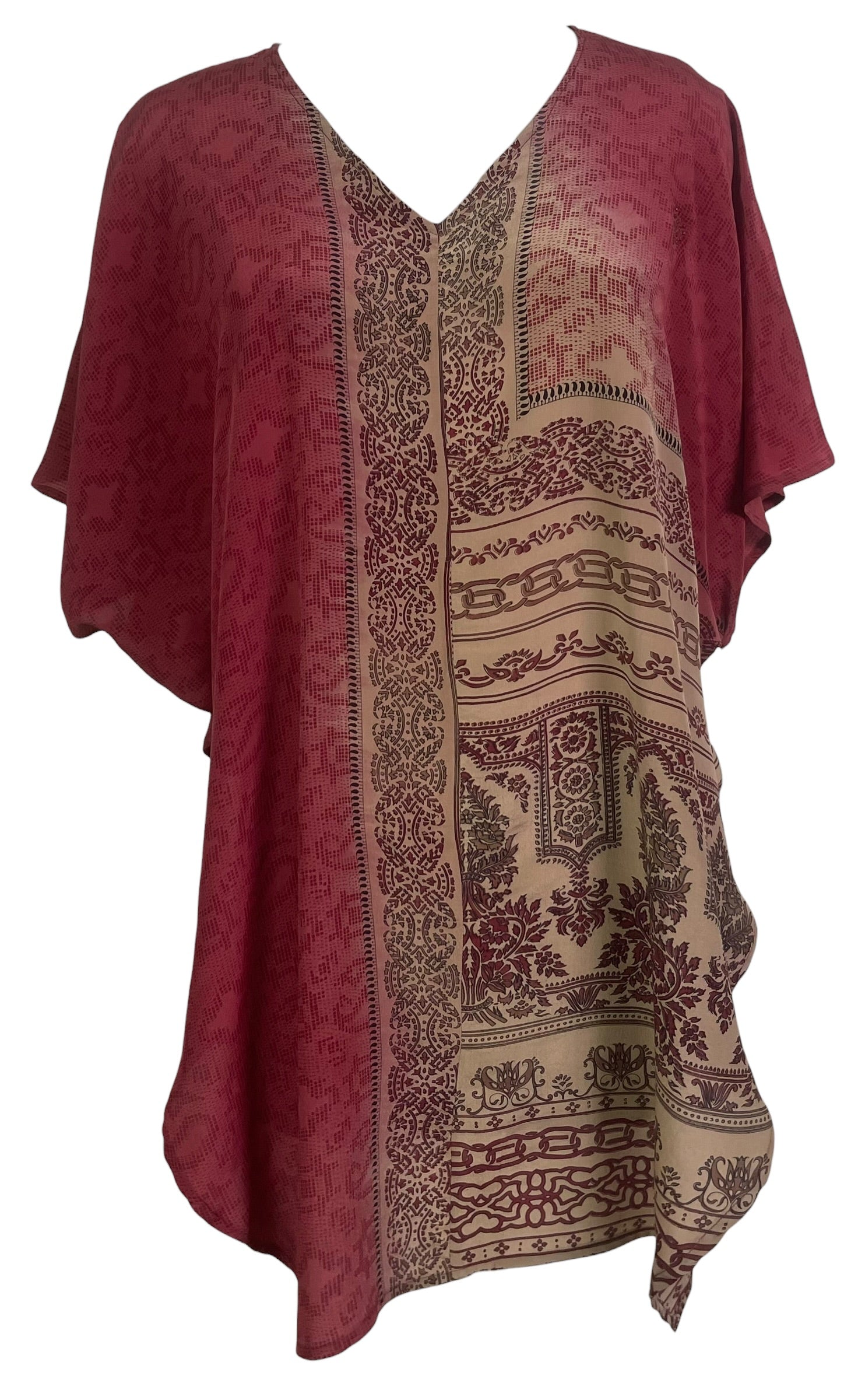 PRC8966 Avatar Pure Silk Waterfall Top