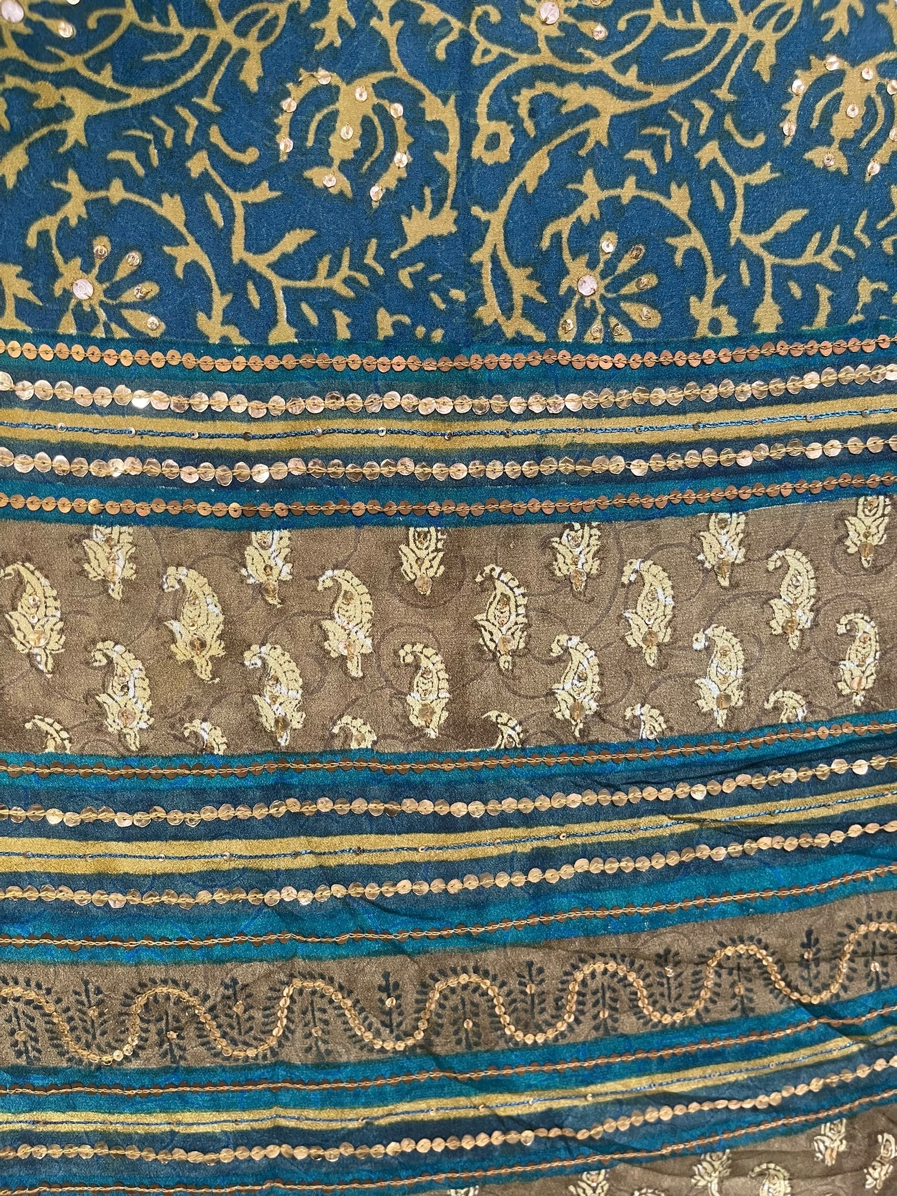 PRC7753 Avatar Pure Silk Maxi Dress with Belt