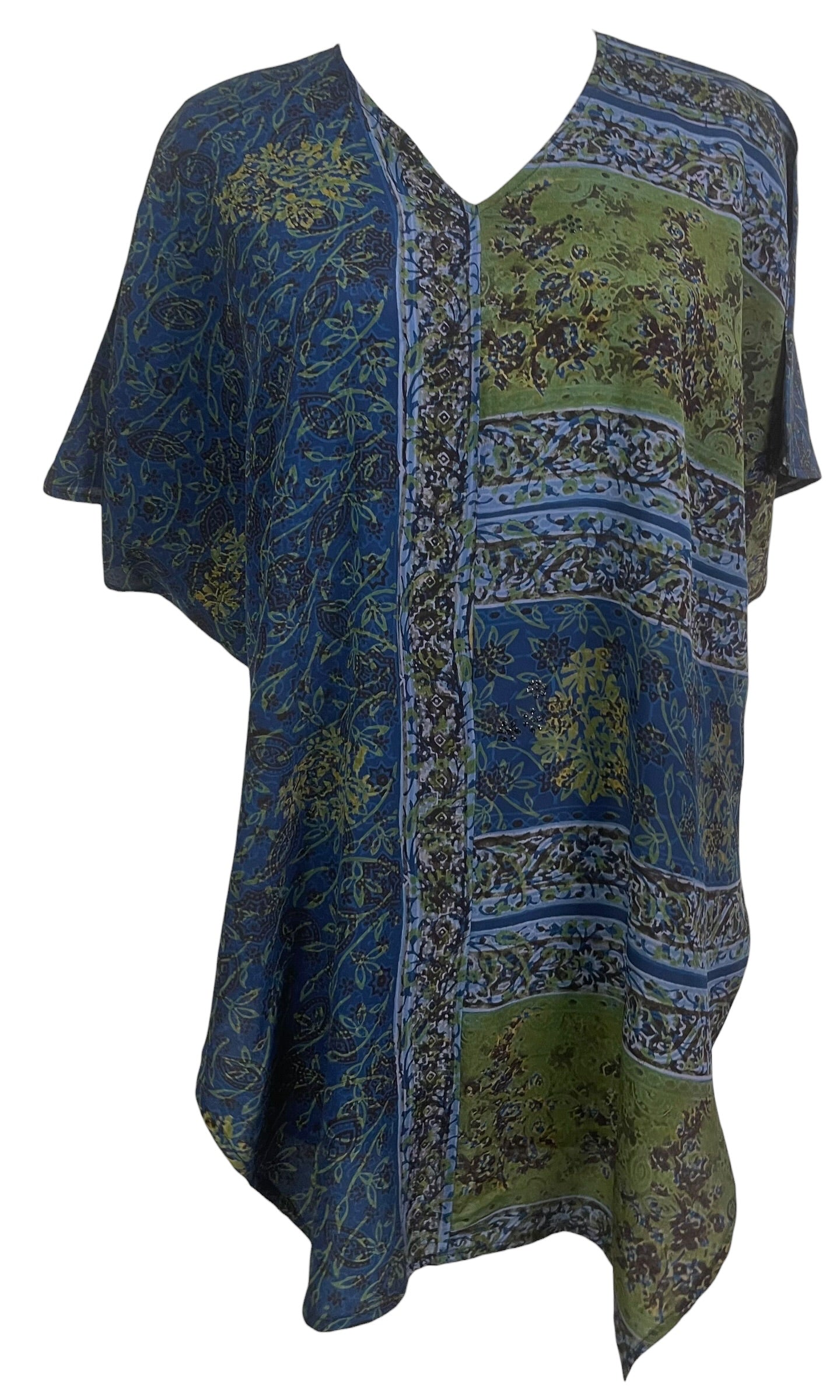 PRC8981 Avatar Pure Silk Waterfall Top