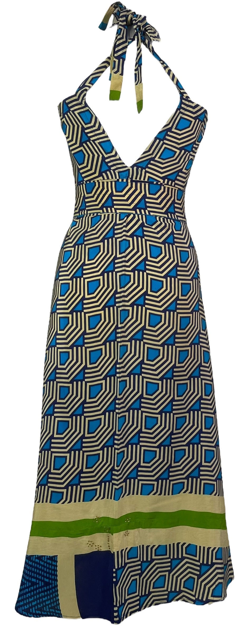 PRC8274 Avatar Pure Silk Maxi Dress with Belt