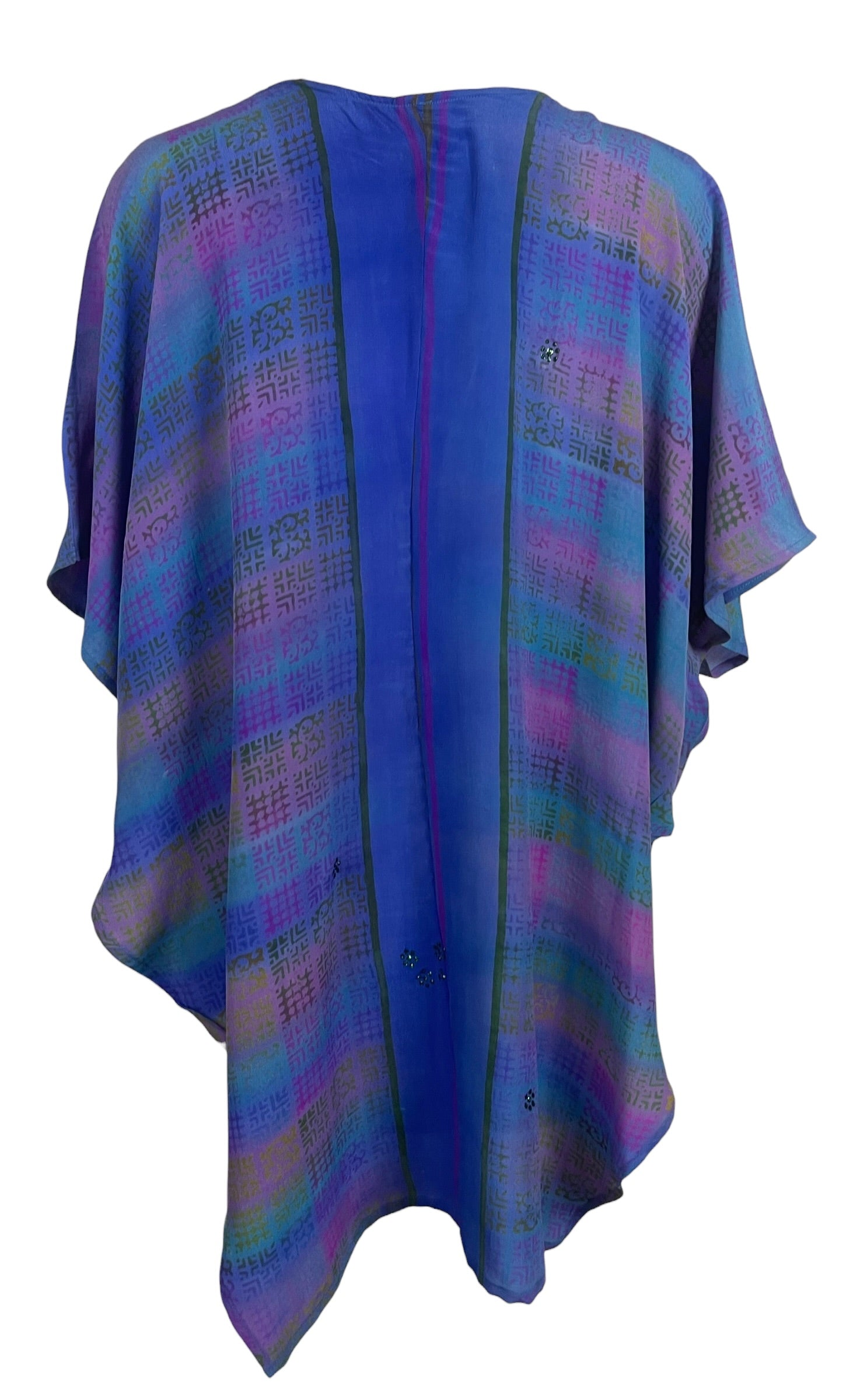 PRC8969 Avatar Pure Silk Waterfall Top