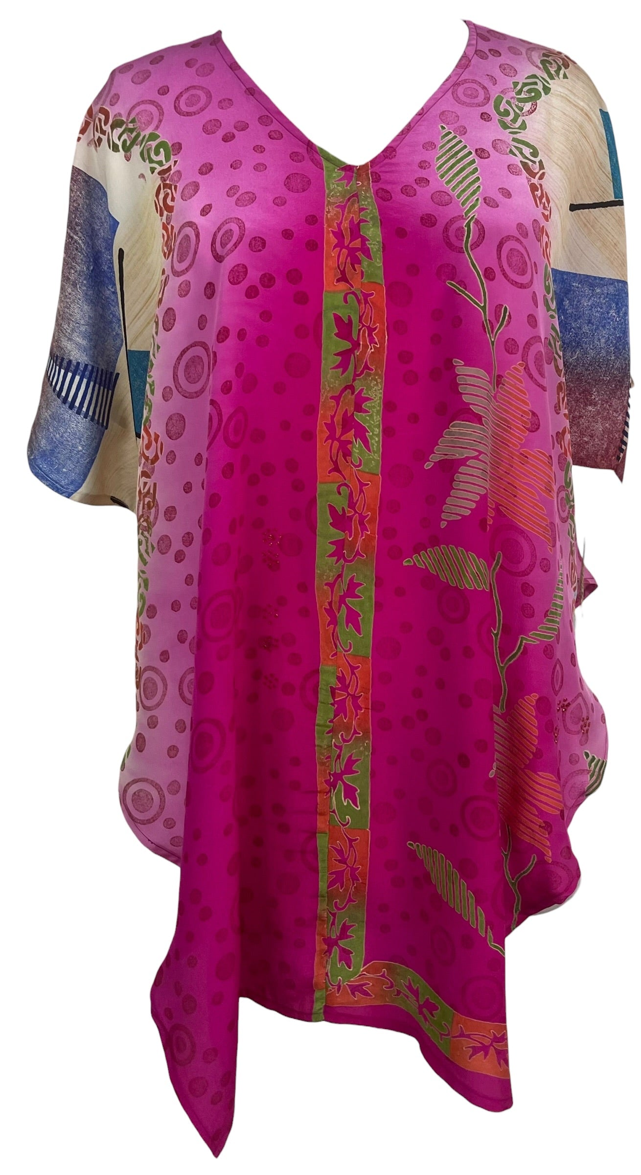 PRC8974 Avatar Pure Silk Waterfall Top