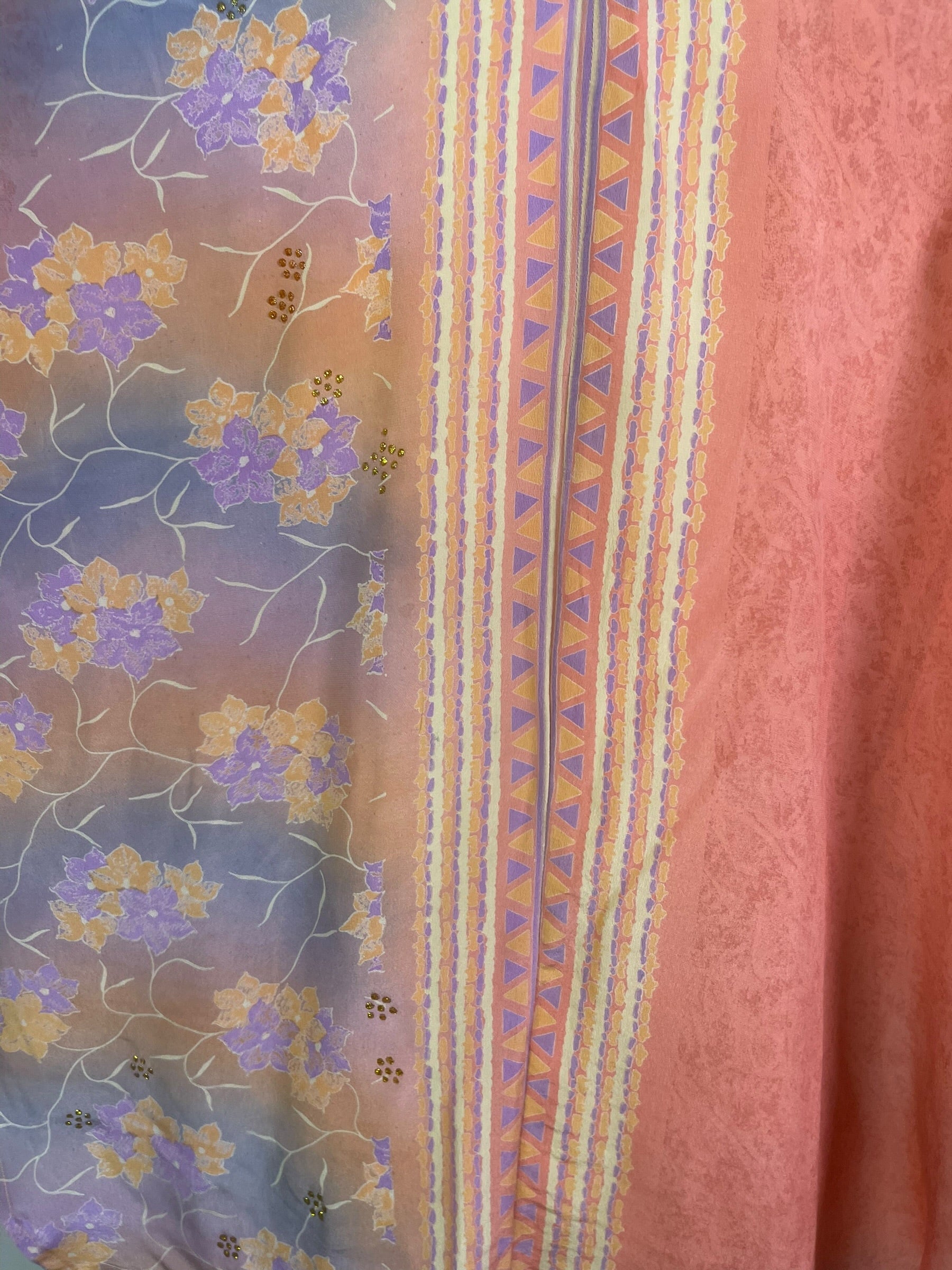 PRC8978 Avatar Pure Silk Waterfall Top