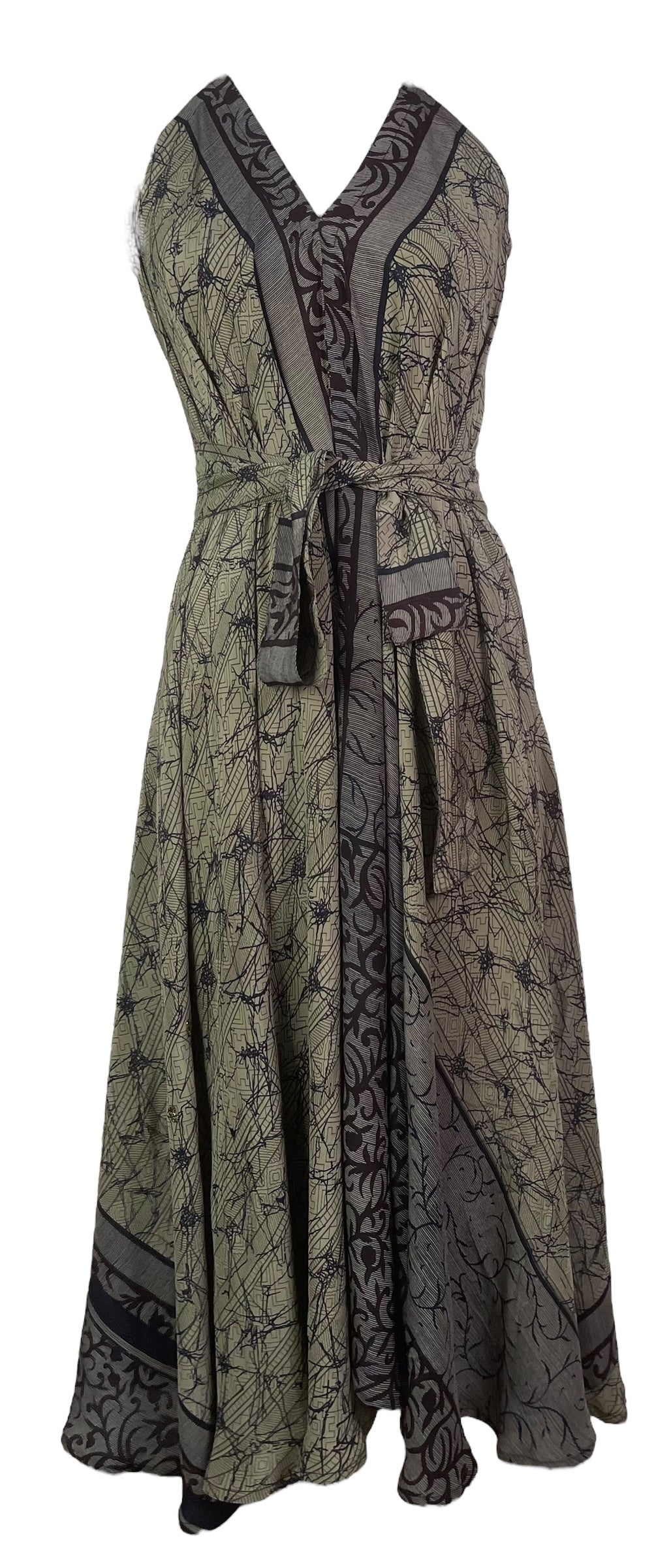 PREVIEW PRC7747 Avatar Pure Silk Maxi Dress with Belt