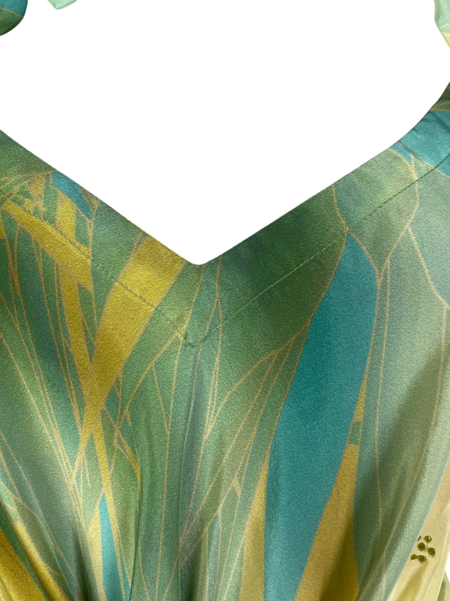 PRC8290 Avatar Pure Silk Maxi Dress with Belt