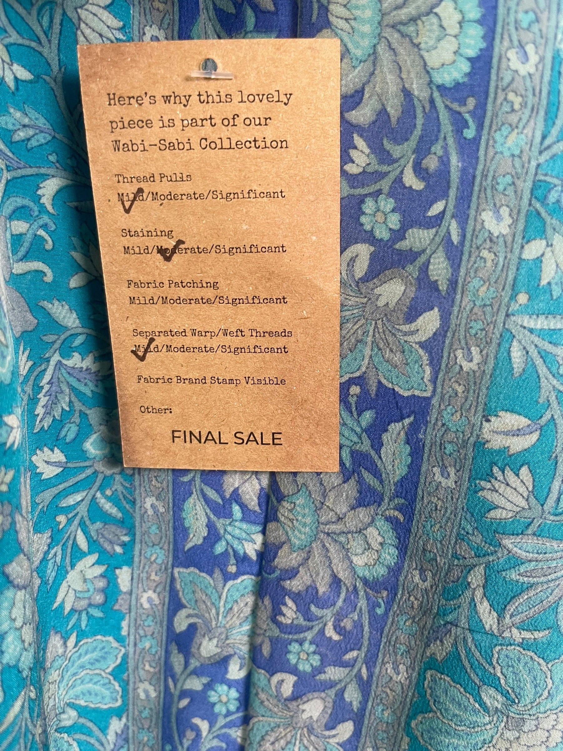 PRC8976 Wabi Sabi Pure Silk Waterfall Top