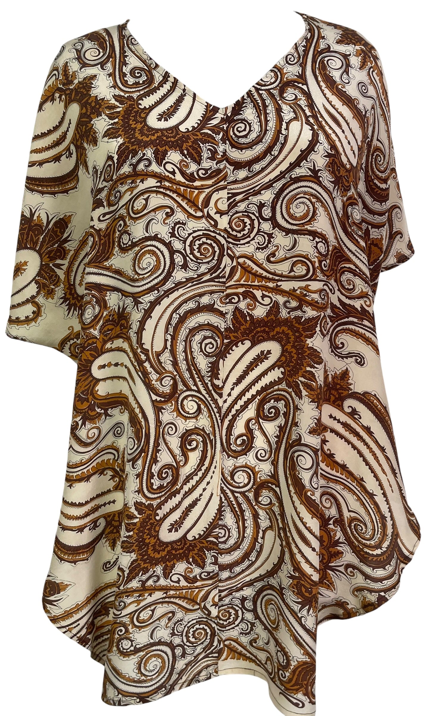 PRC8967 Wabi Sabi Pure Silk Waterfall Top