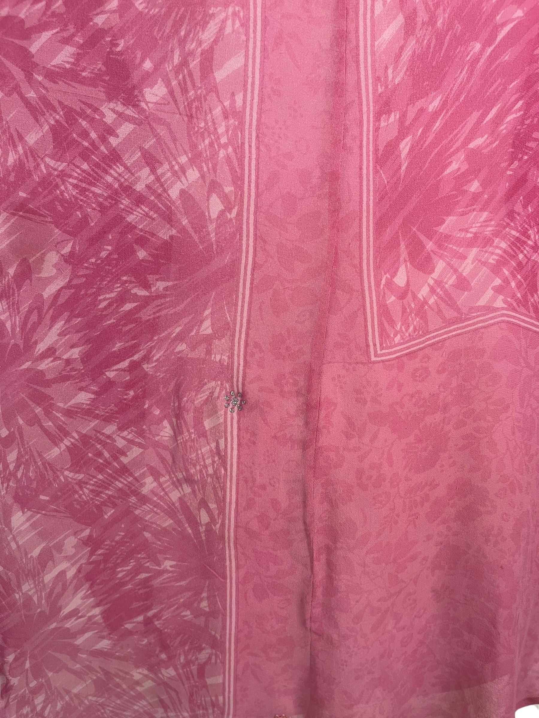 PRG9033 Sheer Wabi Sabi Pure Silk Waterfall Top