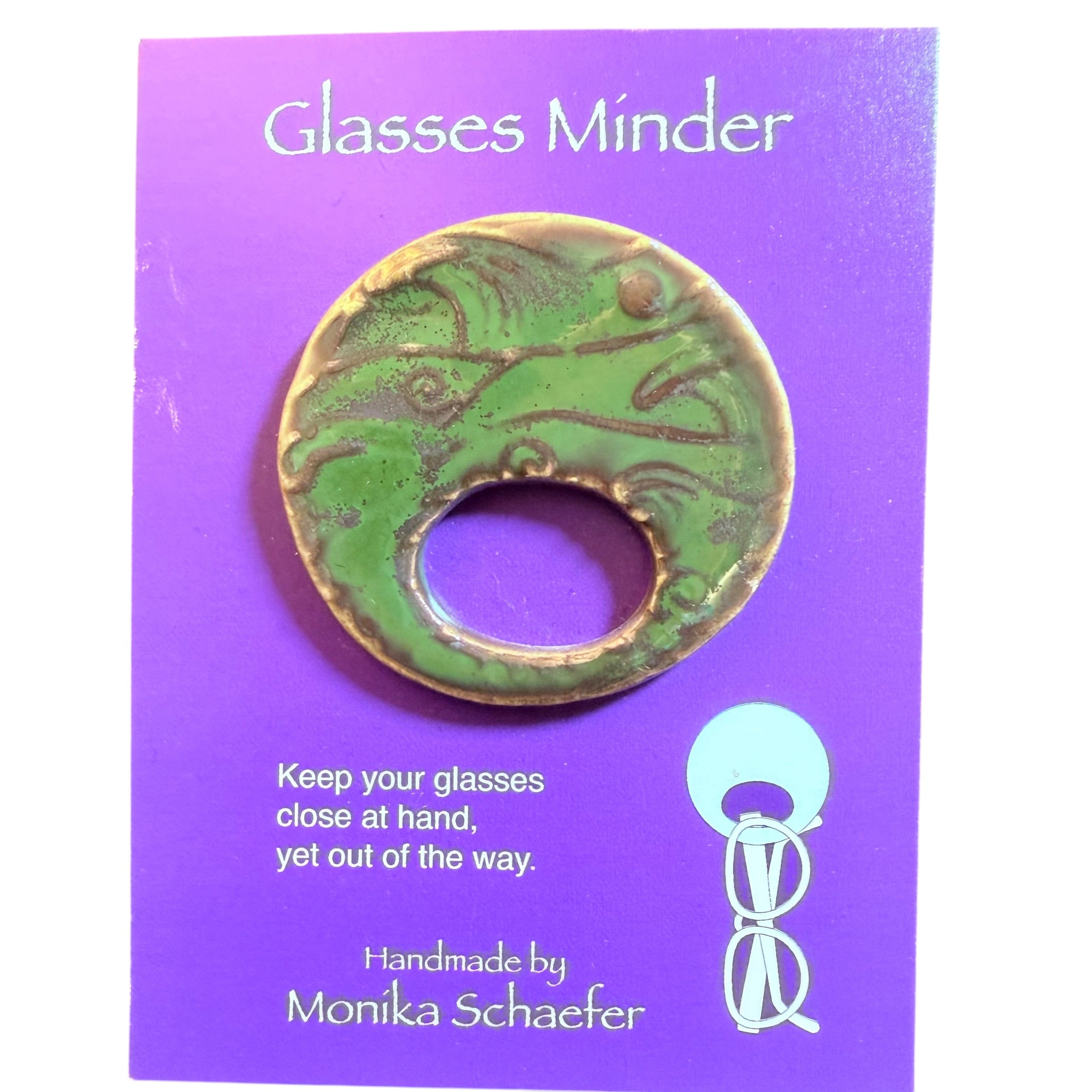 Lake Depths Ceramic Glasses Minder