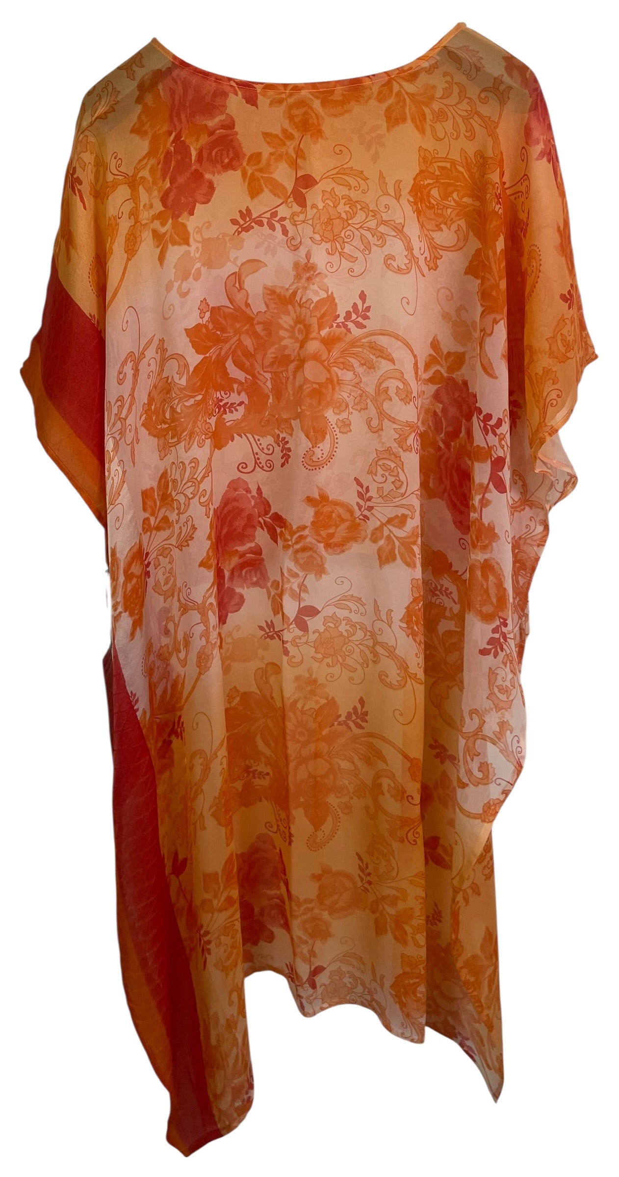PRG8918 Sheer Avatar Pure Silk Hi Lo Top