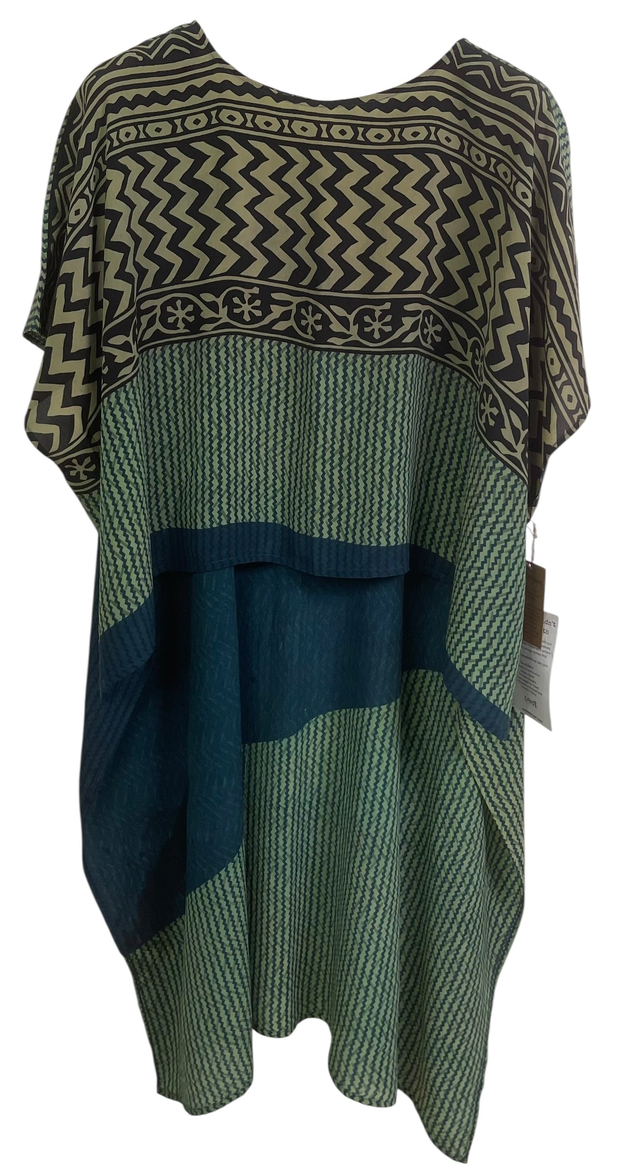 PRC9008 Wabi Sabi Pure Silk Hi Lo Top