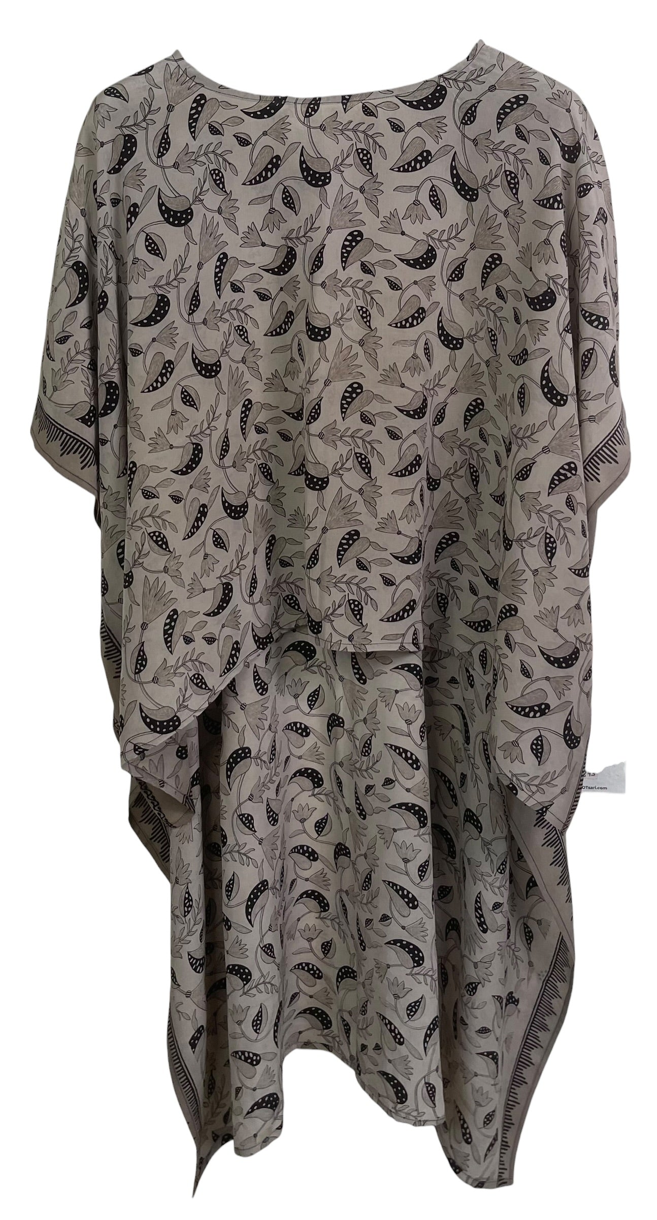 PRC8895 Wabi Sabi Pure Silk Hi Lo Top