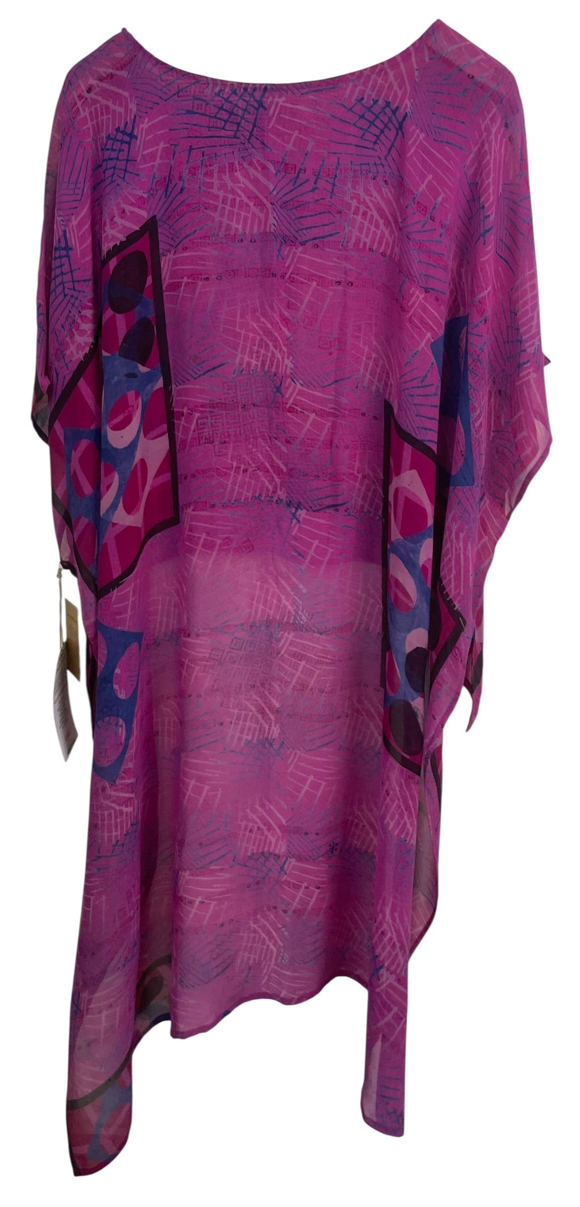 PRG9029 Sheer Wabi Sabi Pure Silk Hi Lo Top