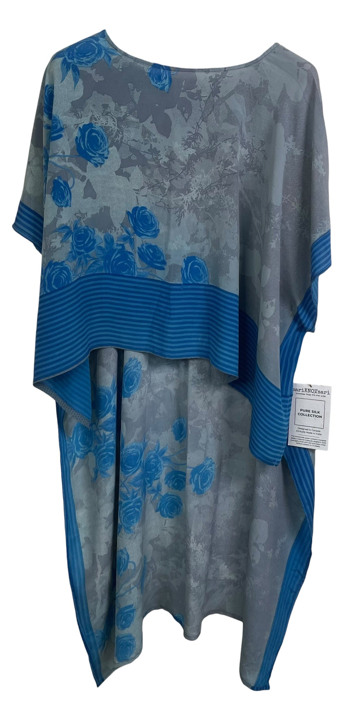 PRC9013 Wabi Sabi Pure Silk Hi Lo Top