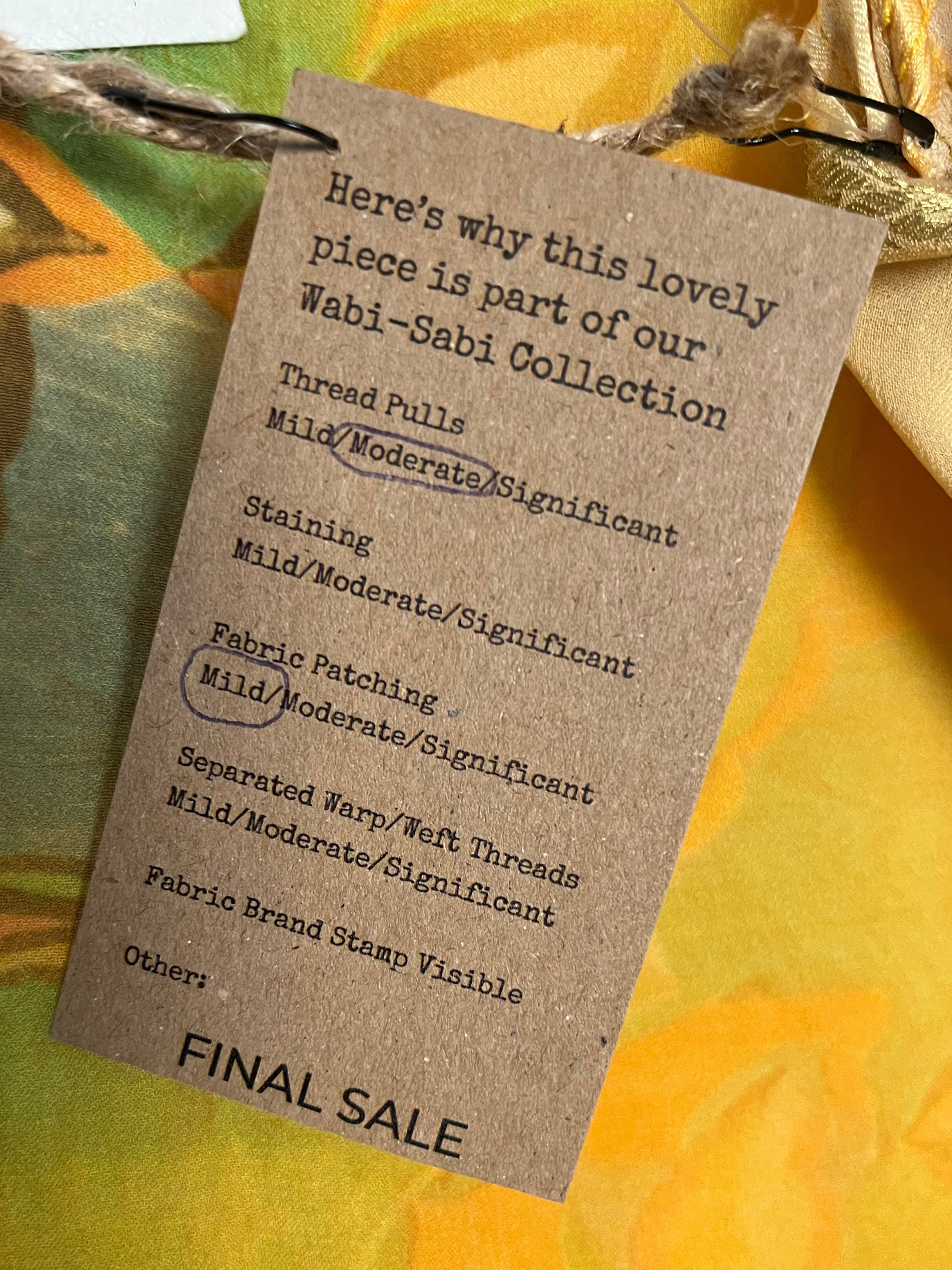 PRG8269 Sheer Wabi Sabi Pure Silk Midi Length Kaftan