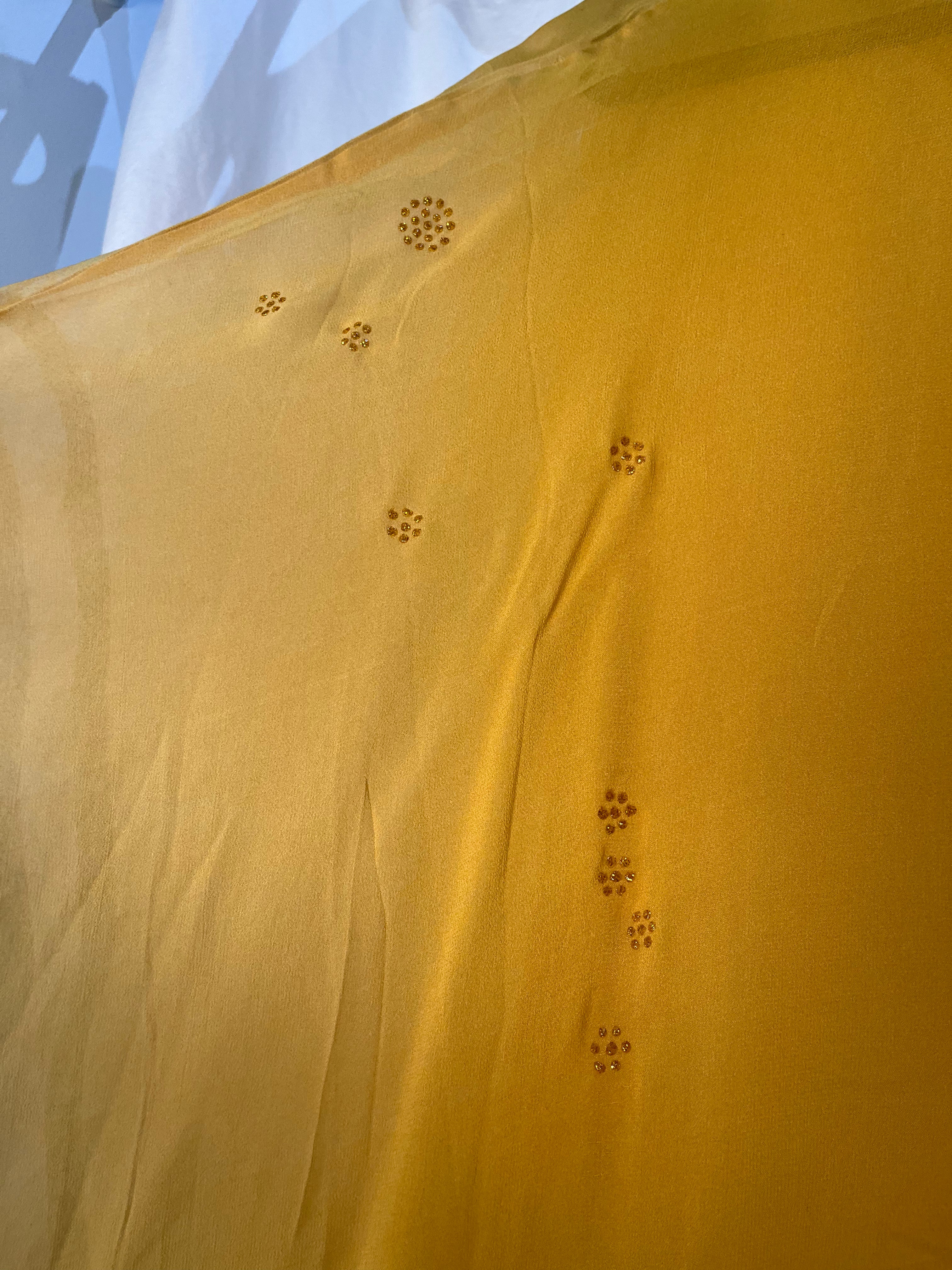 PRG8269 Sheer Wabi Sabi Pure Silk Midi Length Kaftan