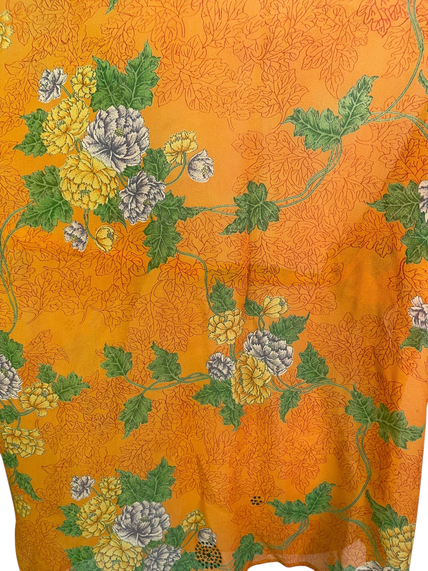 Releases Sunday at 8pm EST PRG9028 Sheer Avatar Pure Silk Kimono-Sleeved Jacket with Belt