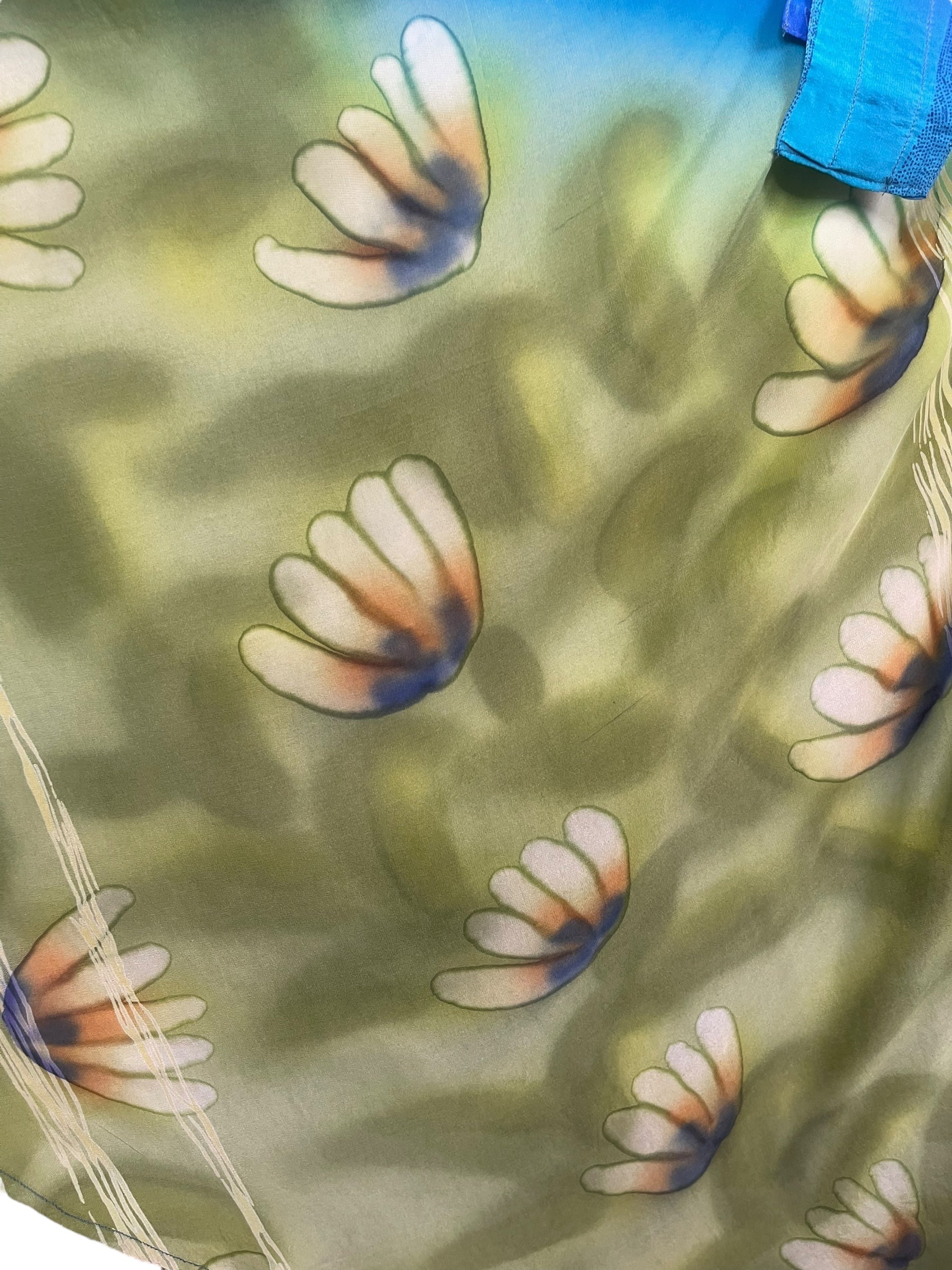 PRC8280 Wabi Sabi Pure Silk Maxi Dress with Belt