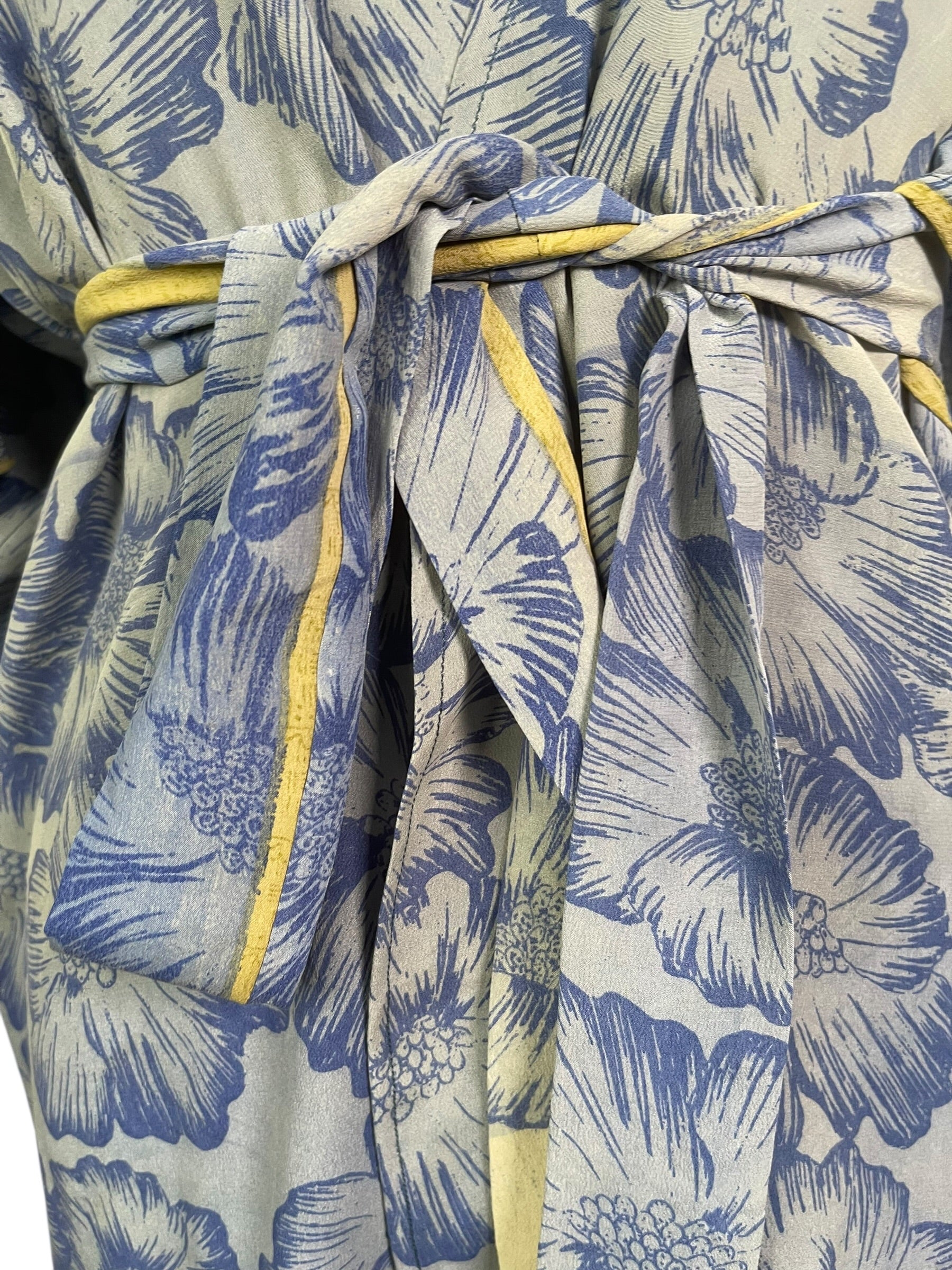Releases Sunday at 8pm EST PRC9011 Wabi Sabi Pure Silk Kimono-Sleeved Jacket with Belt