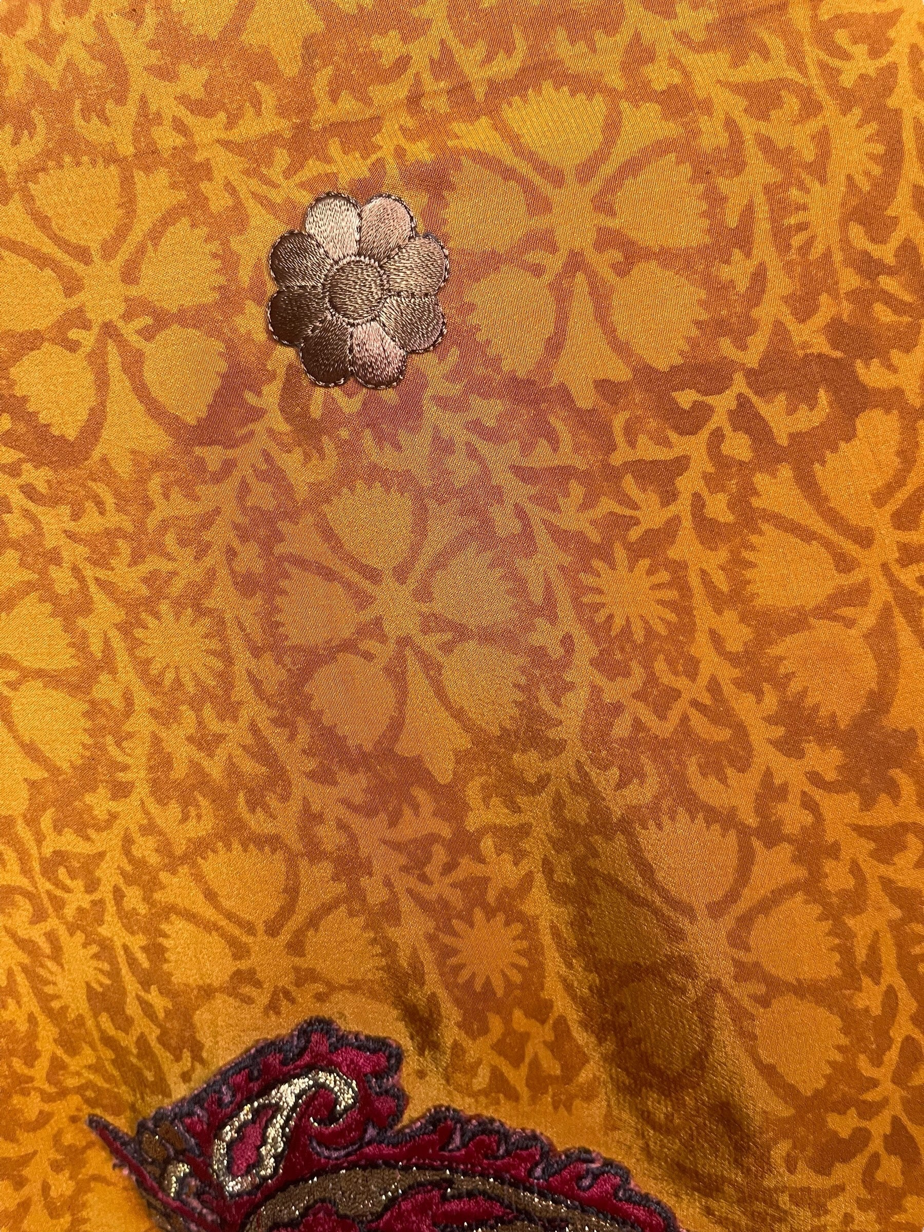 PRC8289 Wabi Sabi Pure Silk Maxi Dress with Belt