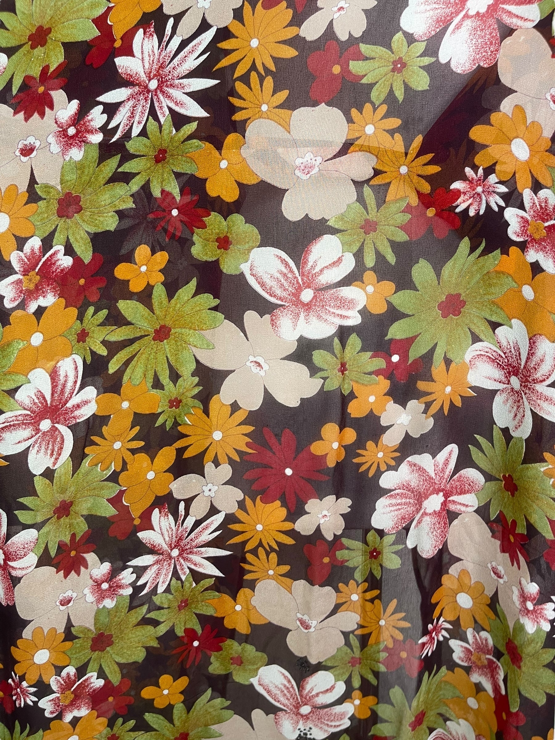 PRG8203 Sheer Avatar Long Pure Silk Kimono Sleeved Duster with Belt by DECEMBER2025 – Handmade ethical Long Kimono from sariKNOTsari using upcycled silk. Designed in Canada for travel and slow fashion, loved from Toronto to LA to Sydney.