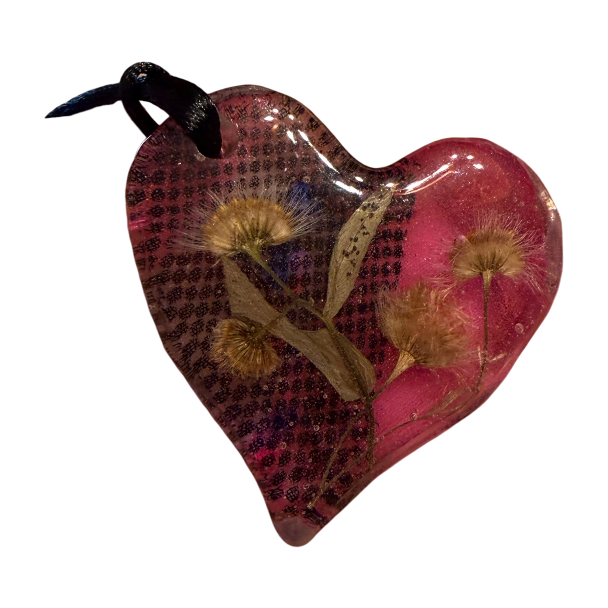 Give Weeds a Chance Pendant by Kristine’s Kreations – Handmade ethical Necklace from sariKNOTsari using upcycled silk. Designed in Canada for travel and slow fashion, loved from Toronto to LA to Sydney. Featuring Zsiska, Bryn Walker and Artisan Leather coats by Rejean Pepin, Pepin designs