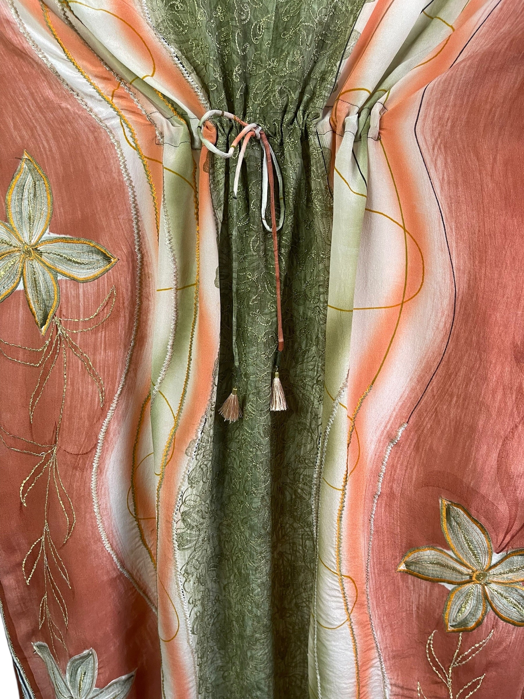 Releases Sunday at 8pm EST PRC8943 Wabi Sabi Pure Silk Maxi Kaftan