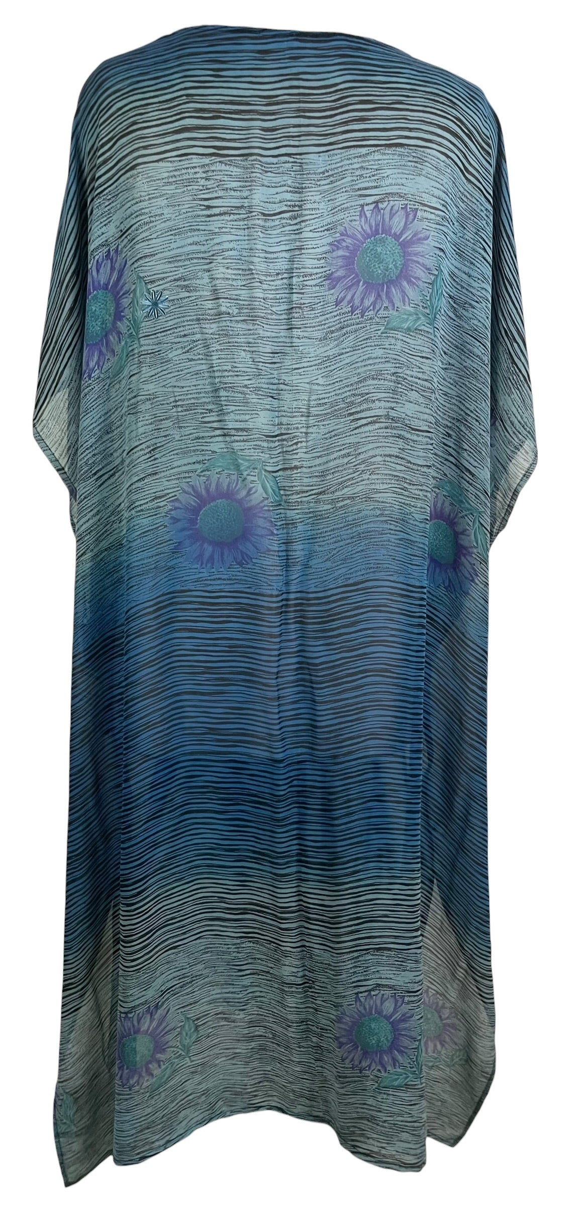 Releases Sunday at 8pm EST PRG8949 Sheer Wabi Sabi Pure Silk Maxi Kaftan